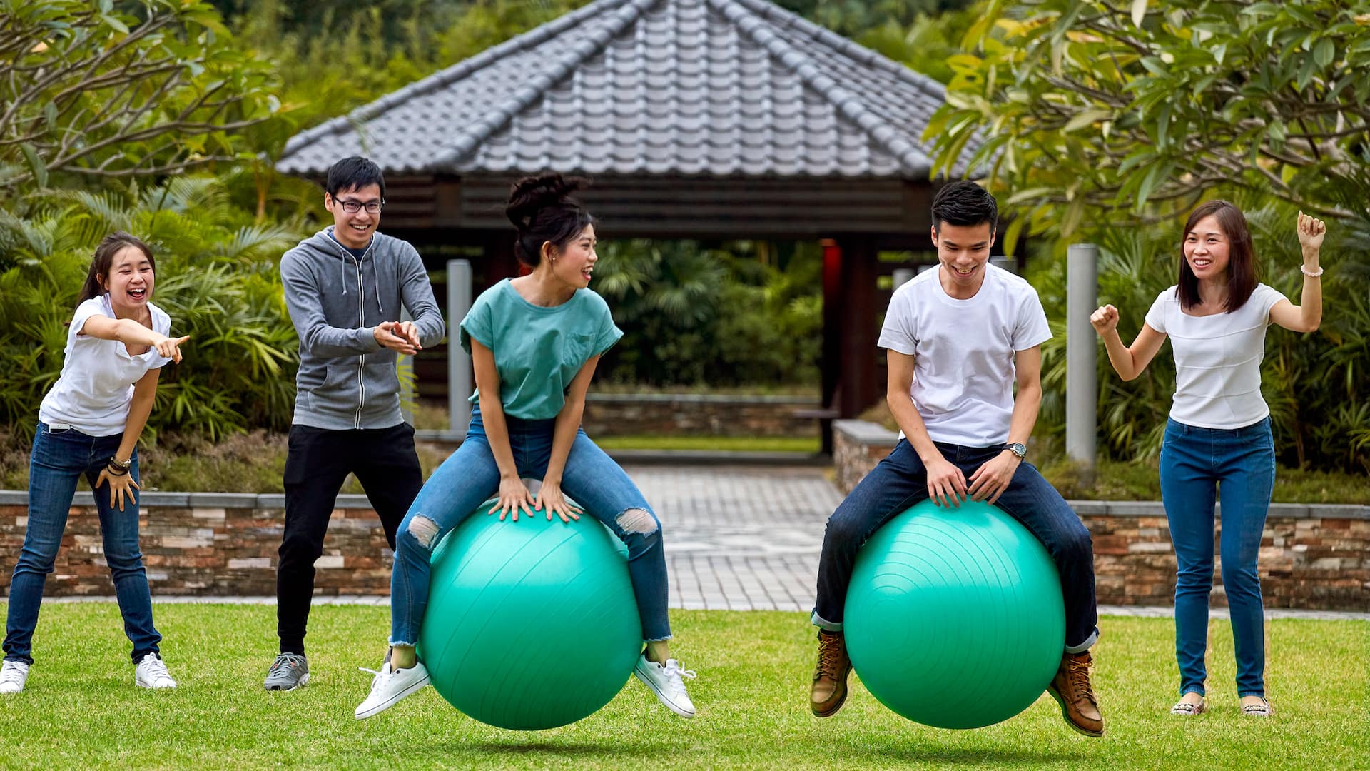 第 1，共 5 Hyatt Regency Hong Kong, Sha Tin Garden Team Building