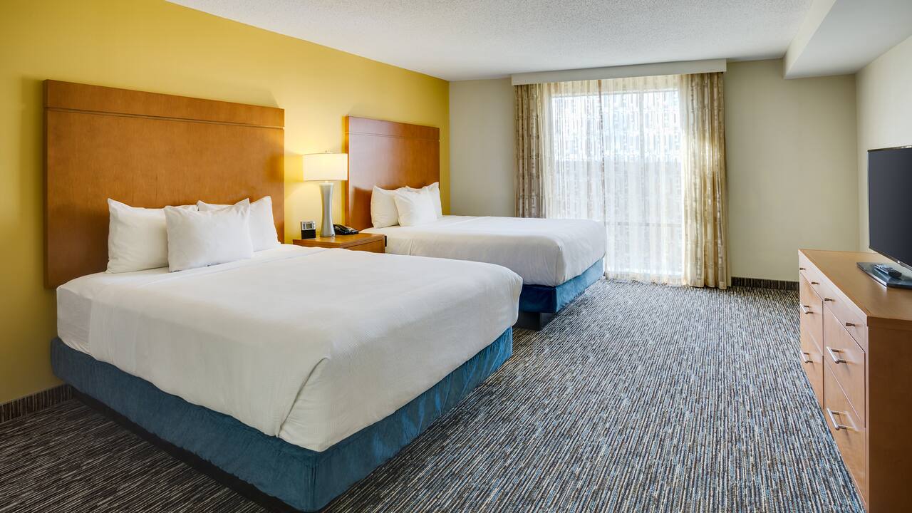 Hyatt House Studio Suite with Laptop