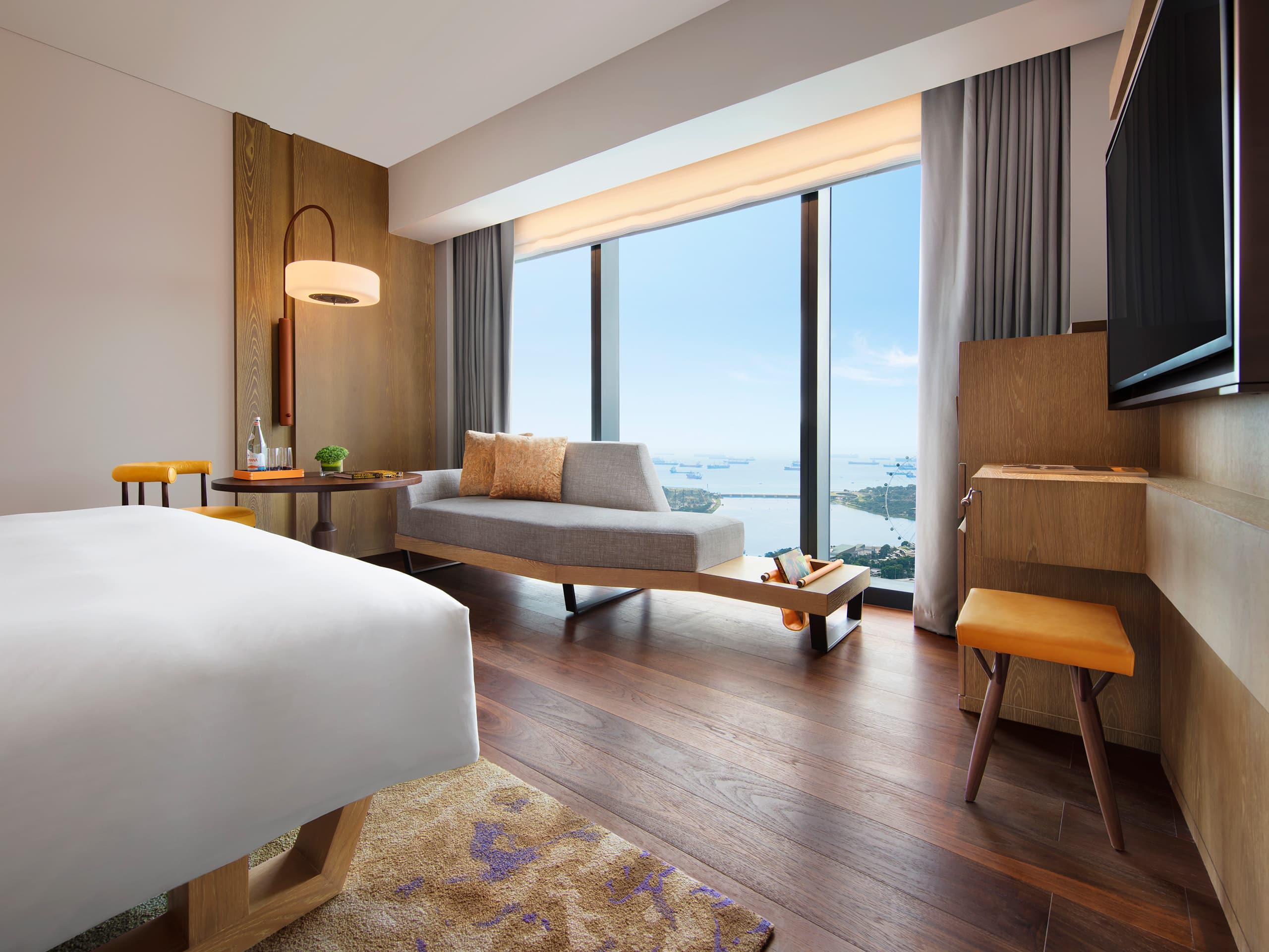 Andaz Singapore King Bed View Window