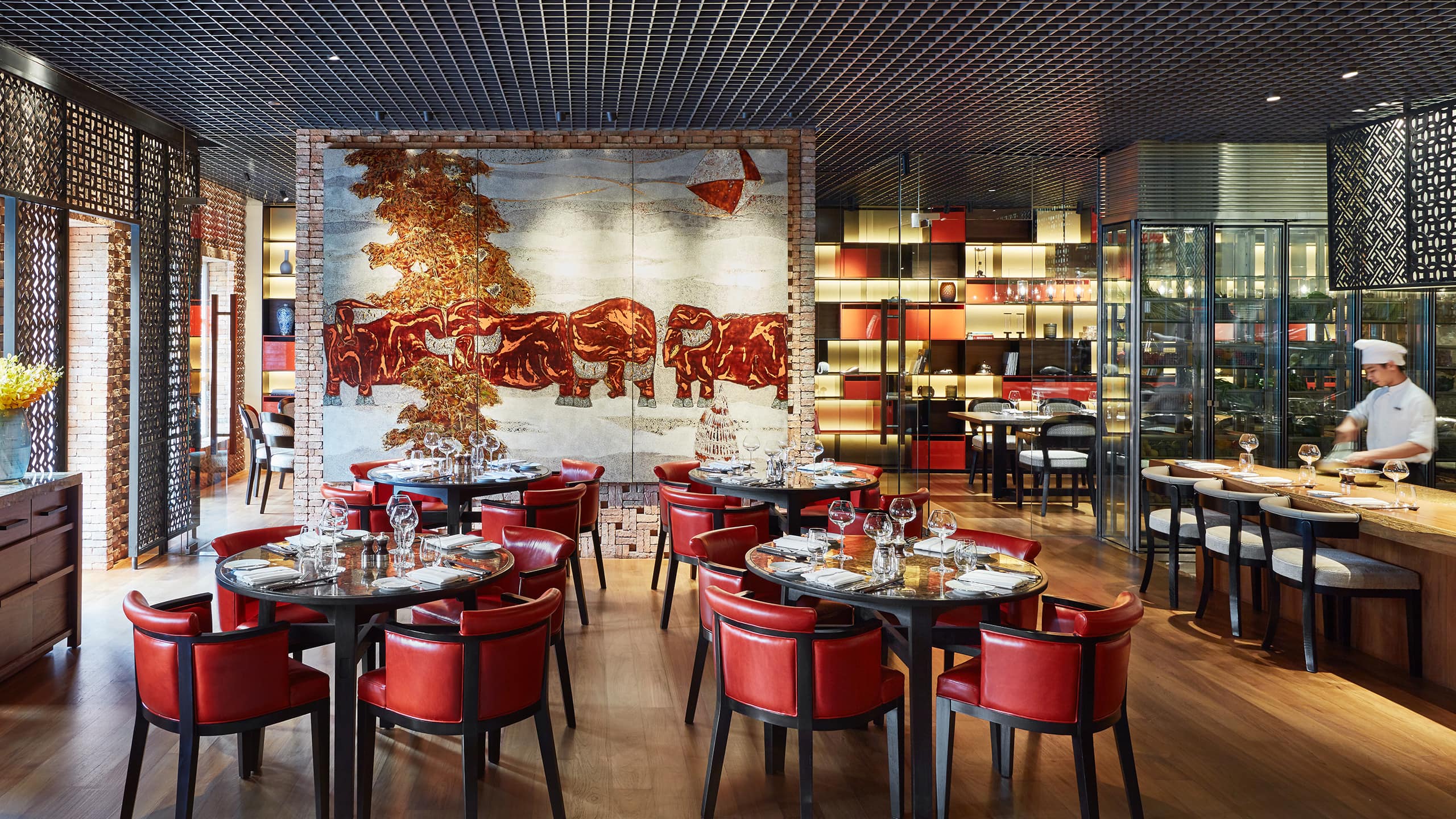 Park Hyatt Saigon Square One Main Dining Room French Kitchen