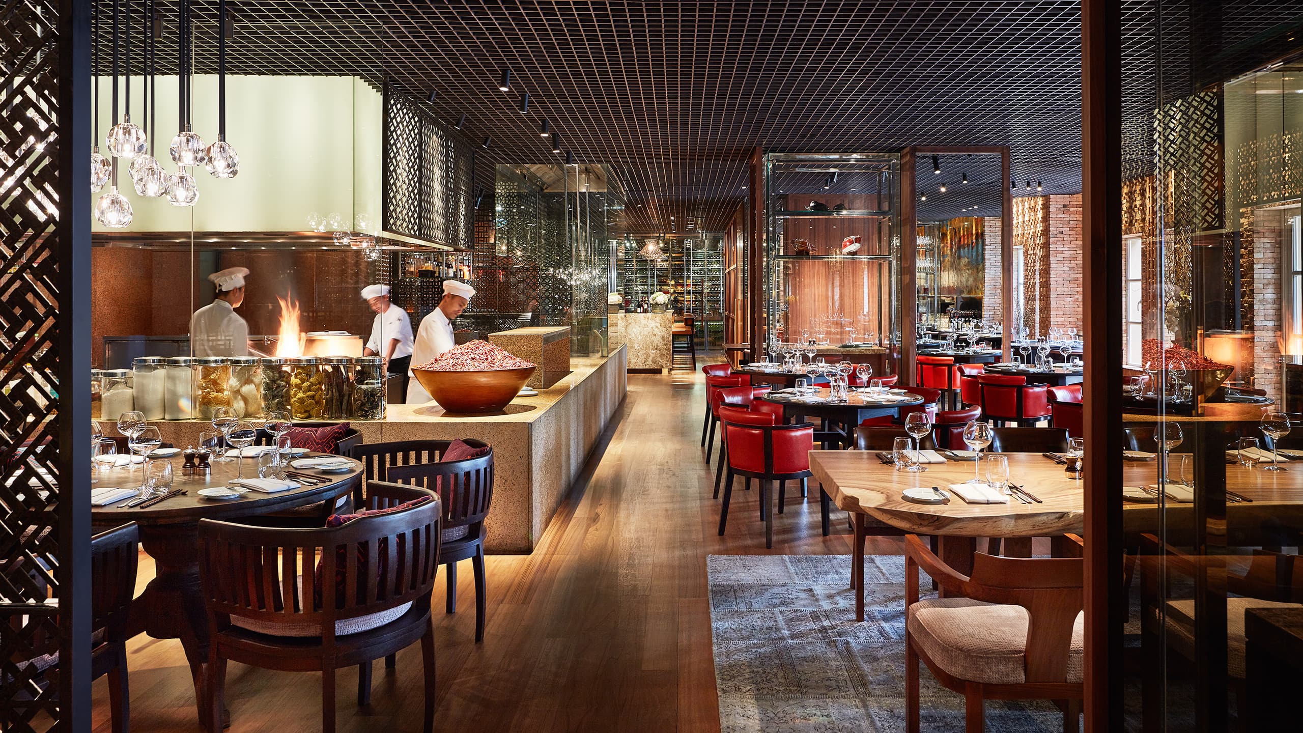 Park Hyatt Saigon Square One Main Dining Room Vietnamese Kitchen