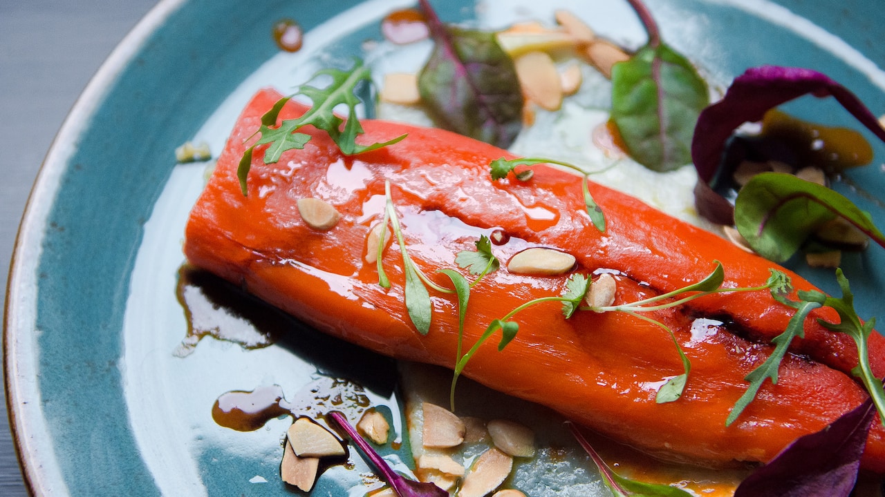 Stuffed peppers | Lady Abercorn's Pub | Andaz London Liverpool Street