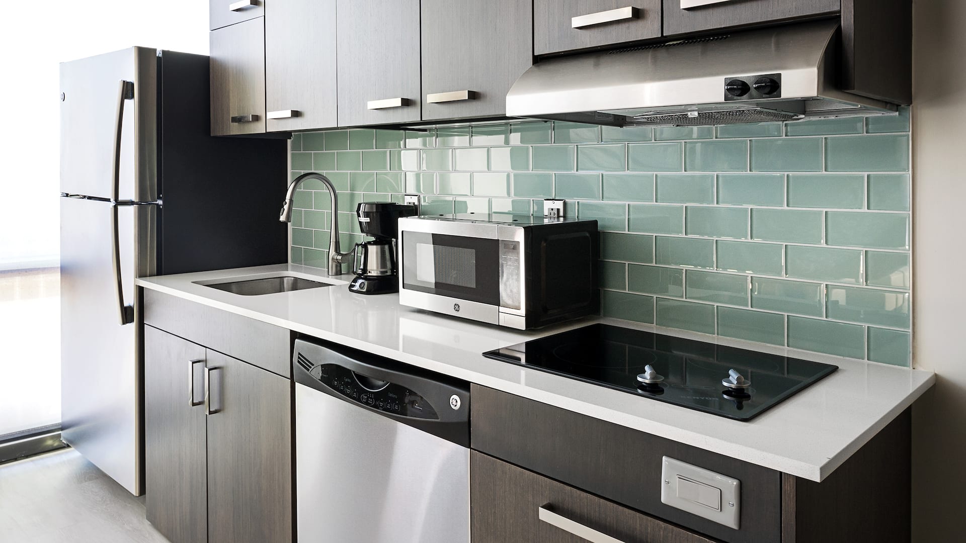 Hyatt House Jersey City Kitchen