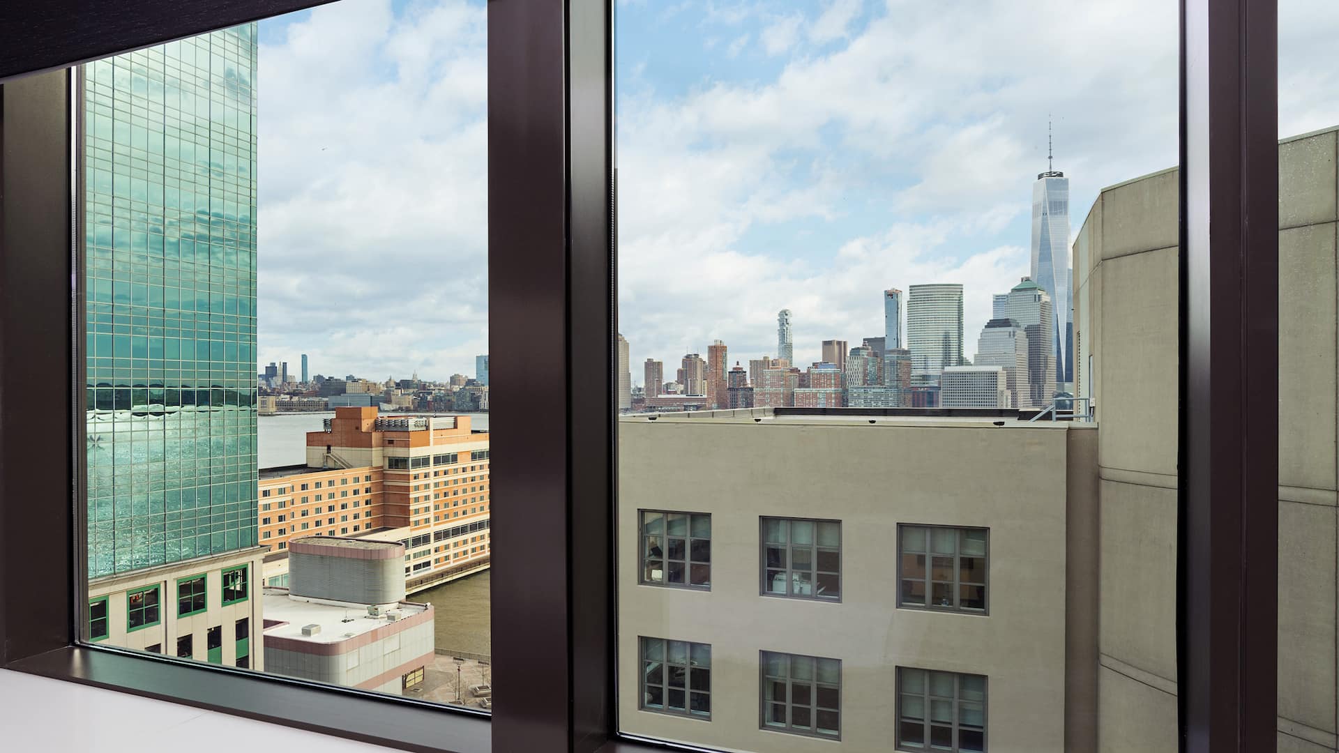 5 de 5 Hyatt House Jersey City Hudson Manhattan Room View