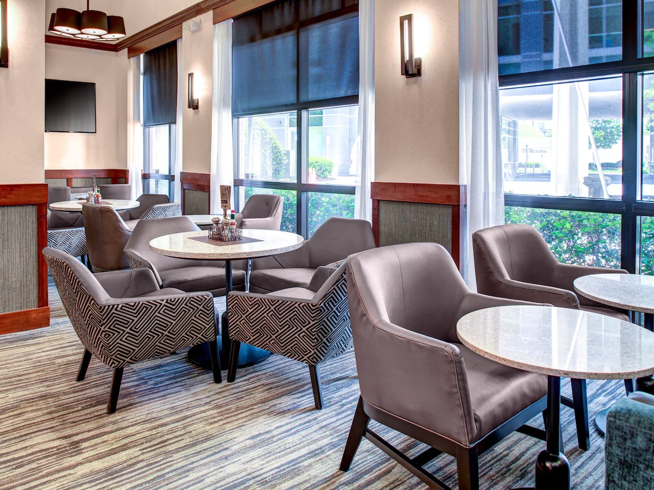 Hotels near Atlanta Lobby Gallery Seating at the Hyatt Place Atlanta/Buckhead