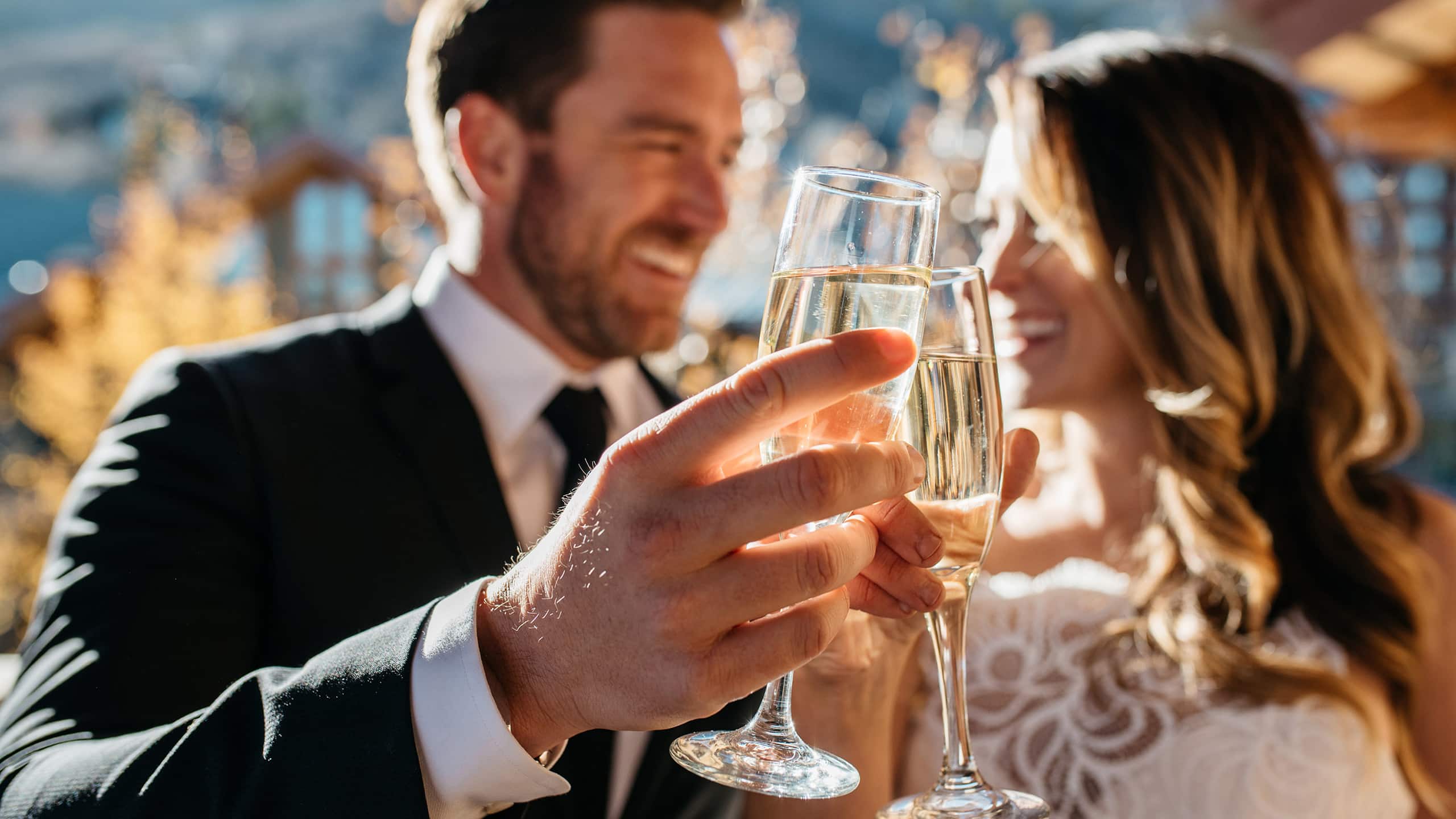 Hyatt Centric Park City Wedding Toast