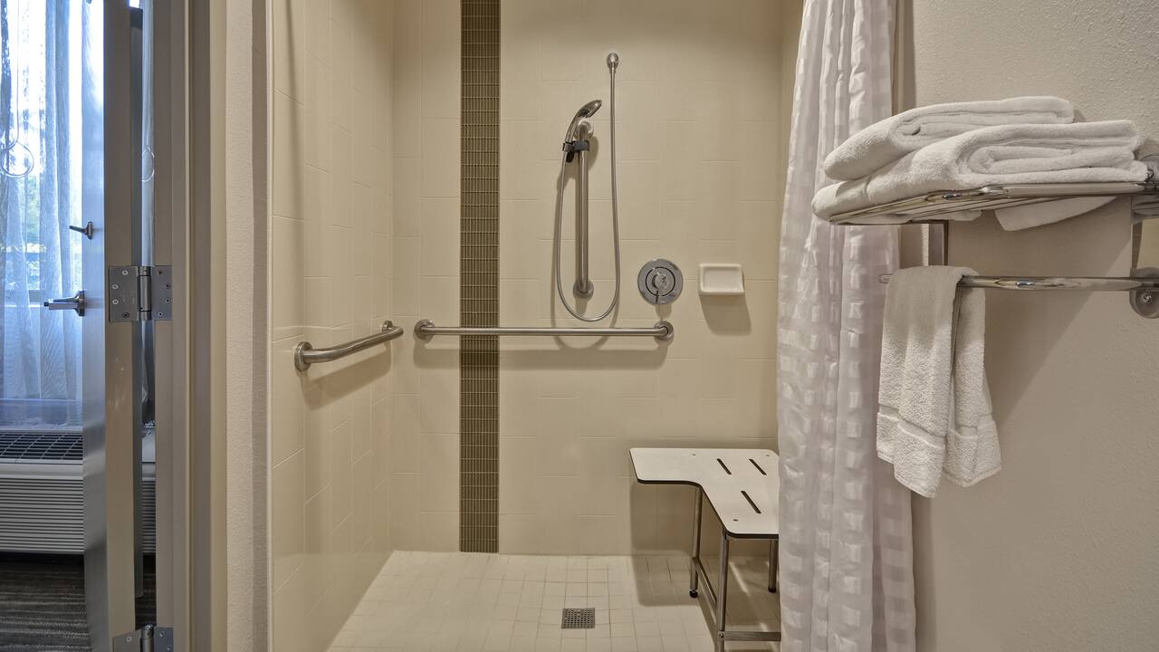 Accessible Room with Roll in Shower