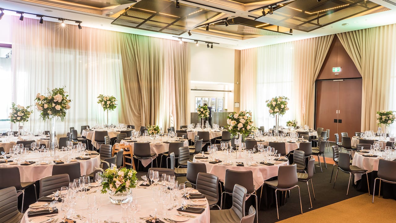 The Australian Events Centre Wedding Setup