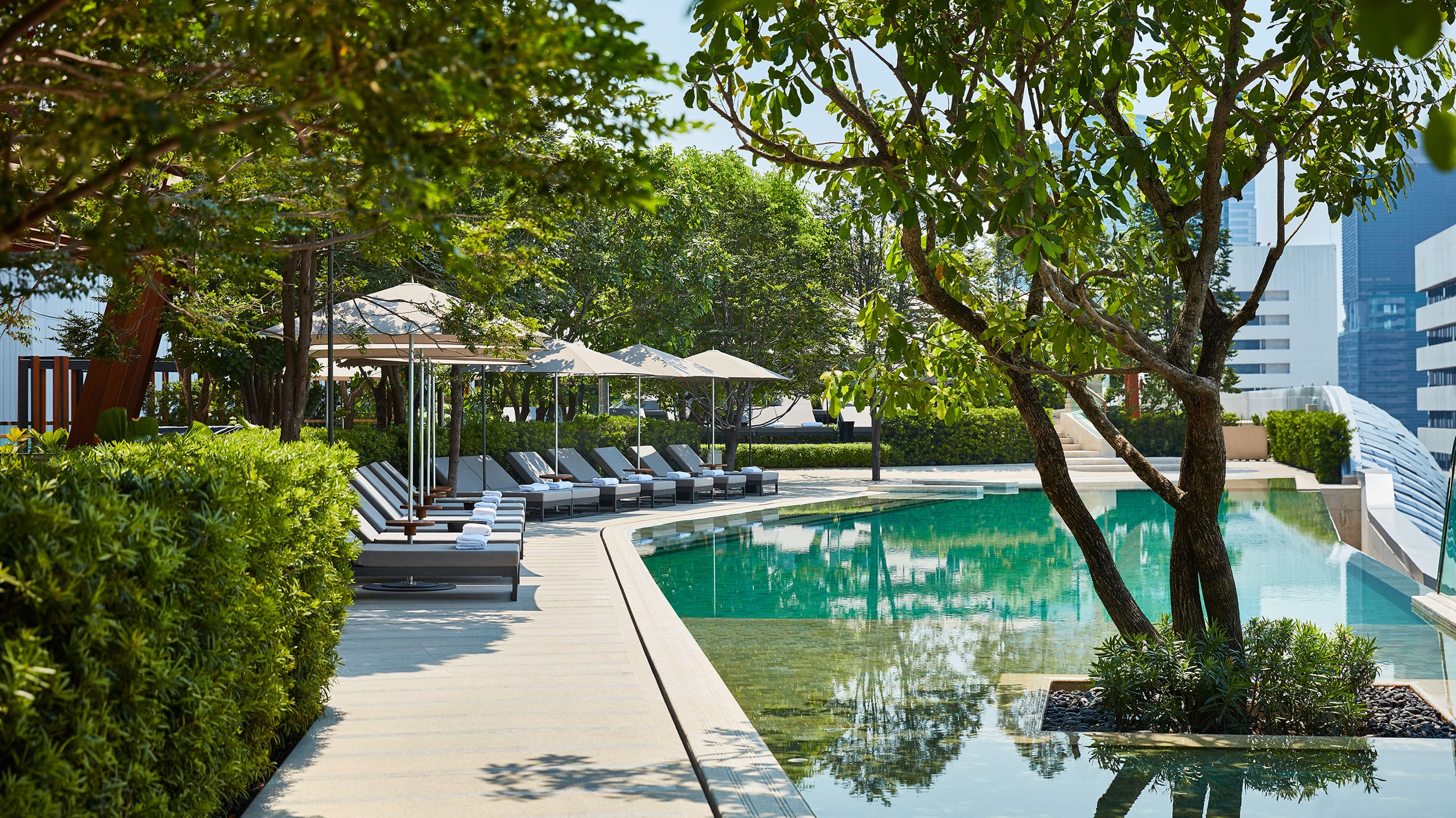 Park Hyatt Bangkok Pool Day Shot