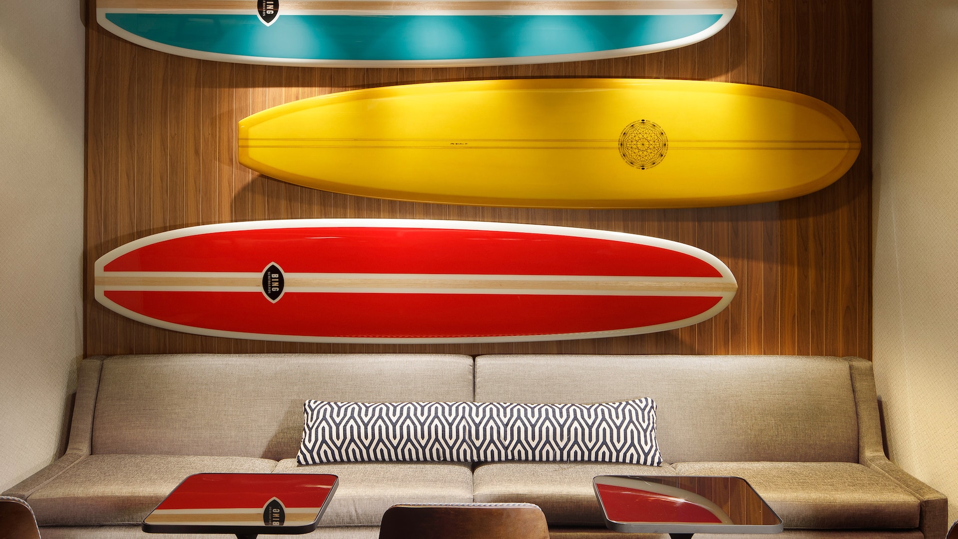 Hyatt Place Santa Cruz Gallery Surfboards