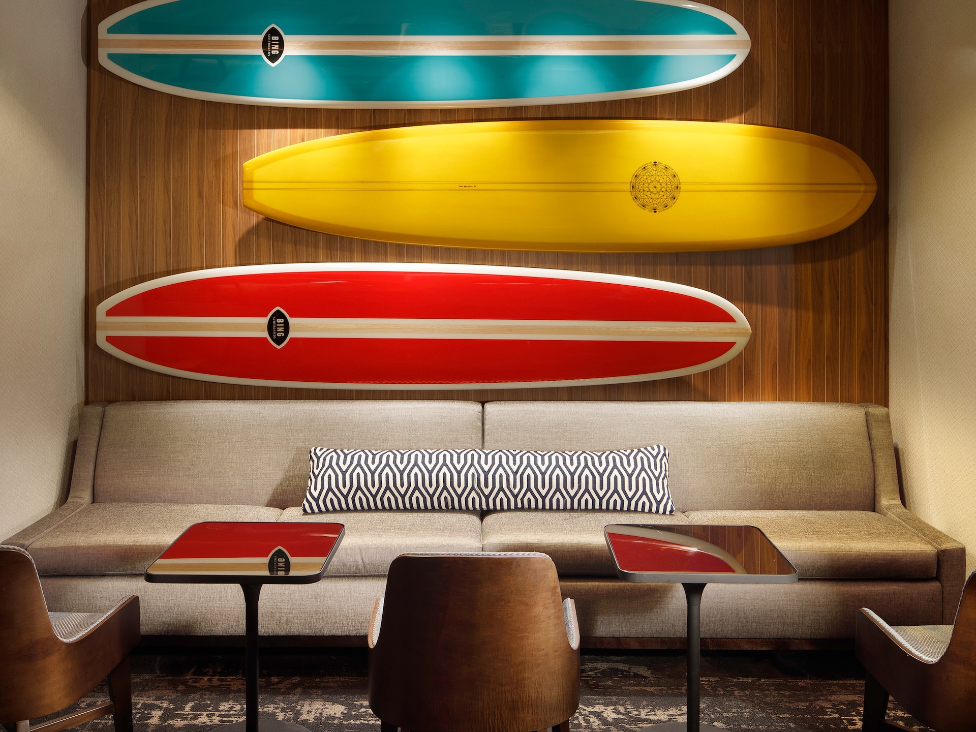 Hyatt Place Santa Cruz Gallery Surfboards
