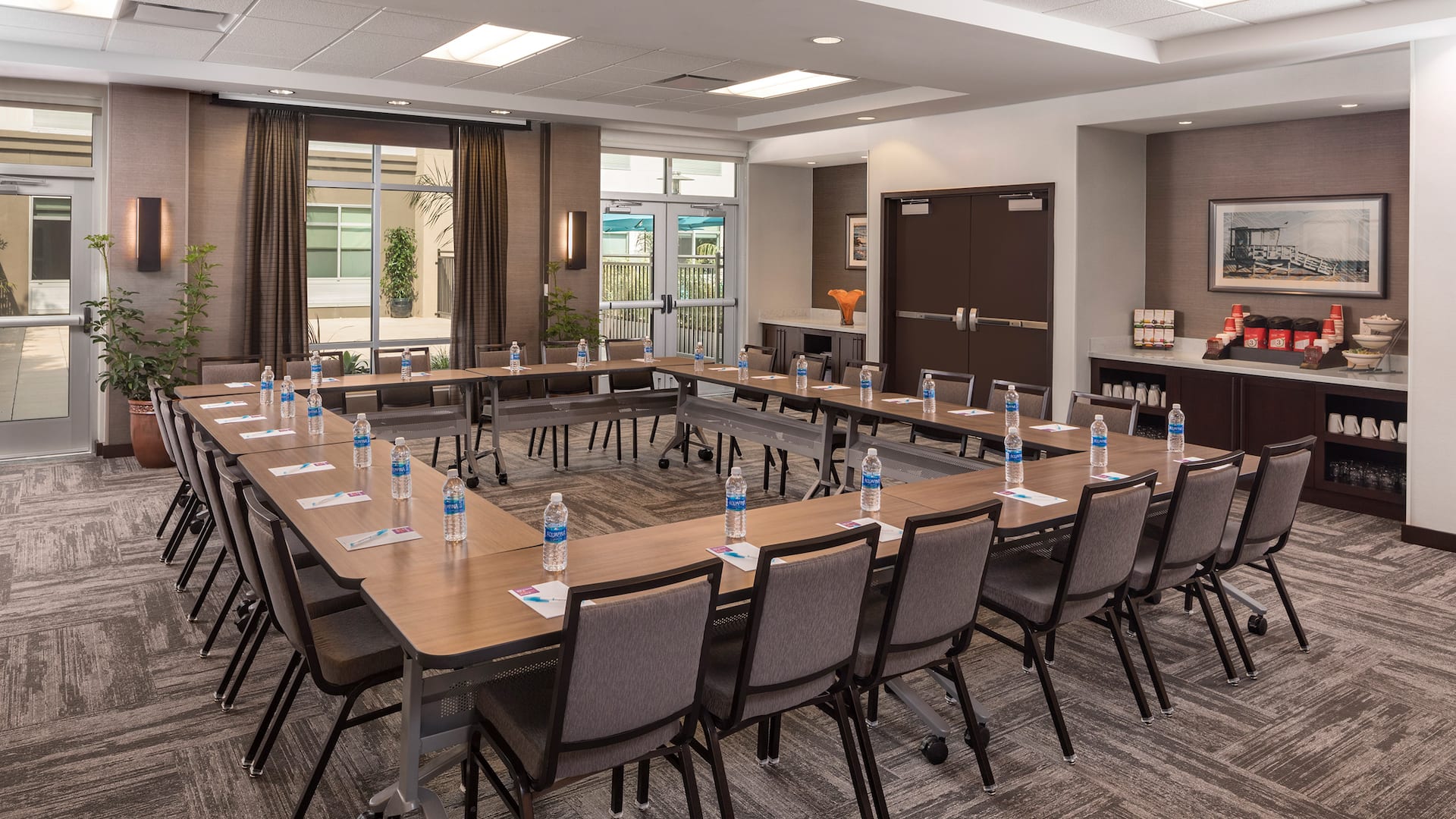 Hyatt Place Santa Cruz Meeting Room Hollow Square