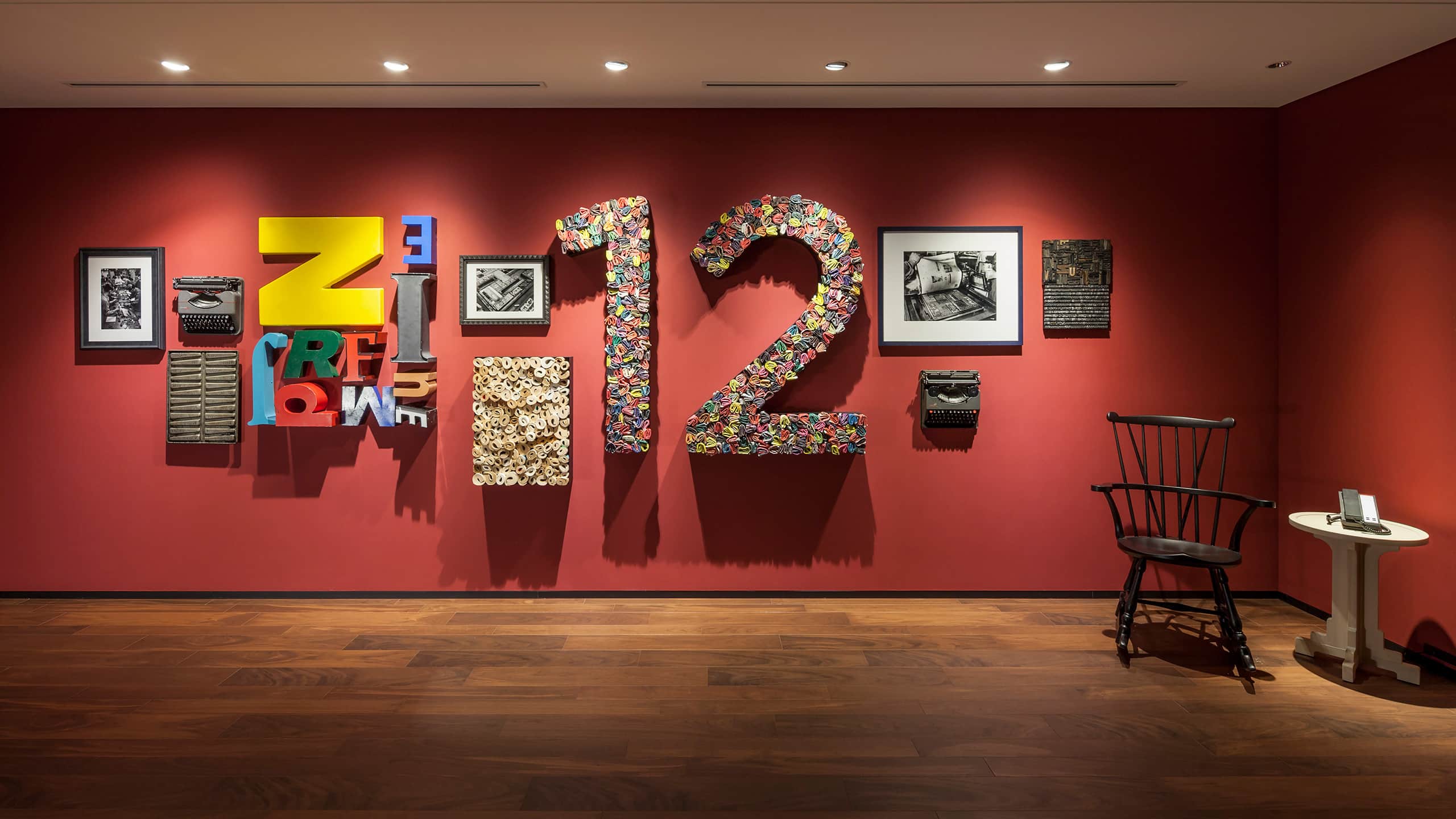 Hyatt Centric Ginza Tokyo Elevator Artwork Floor 12