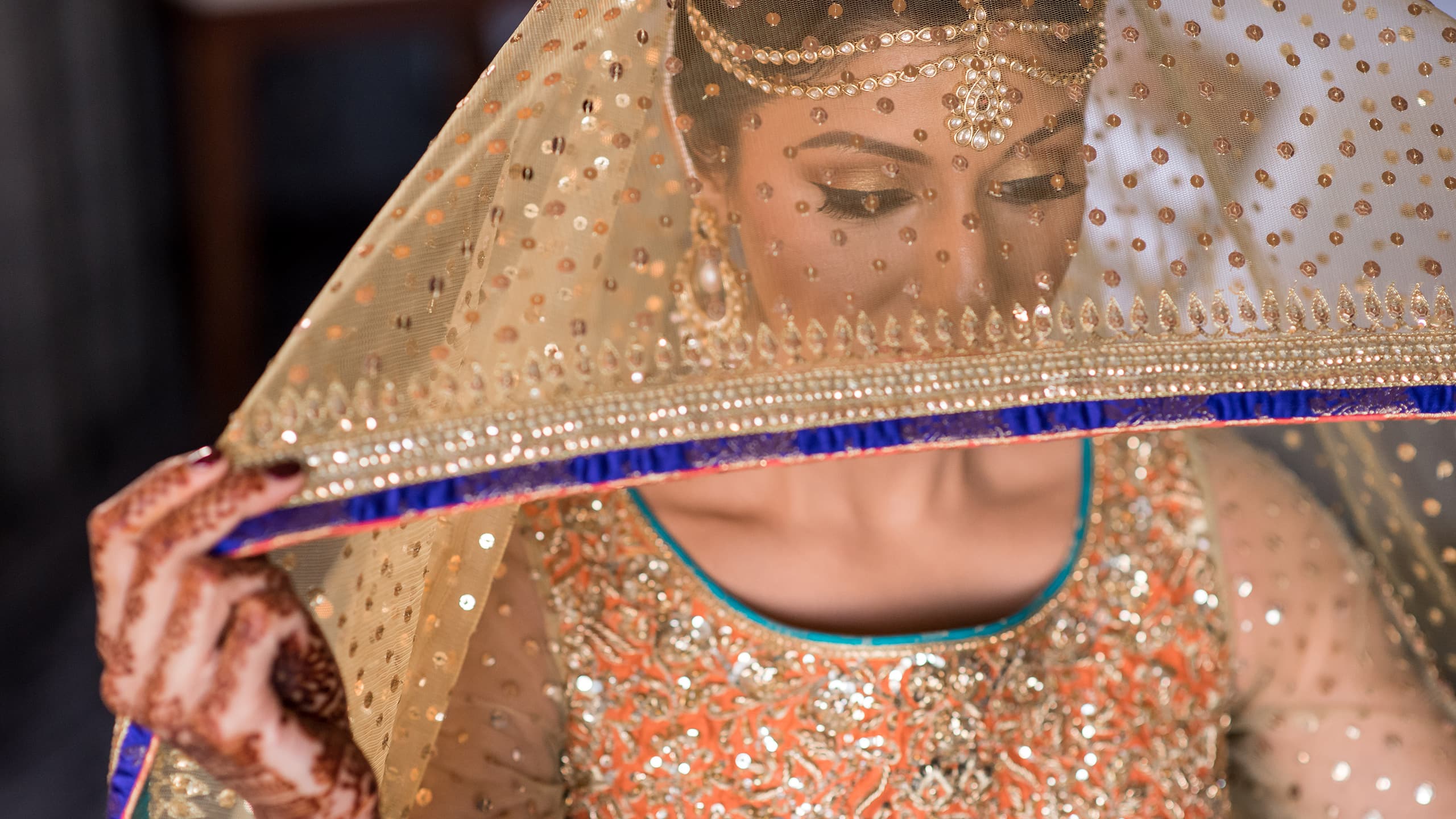 Hyatt Regency St. Louis at The Arch Indian Wedding Bride