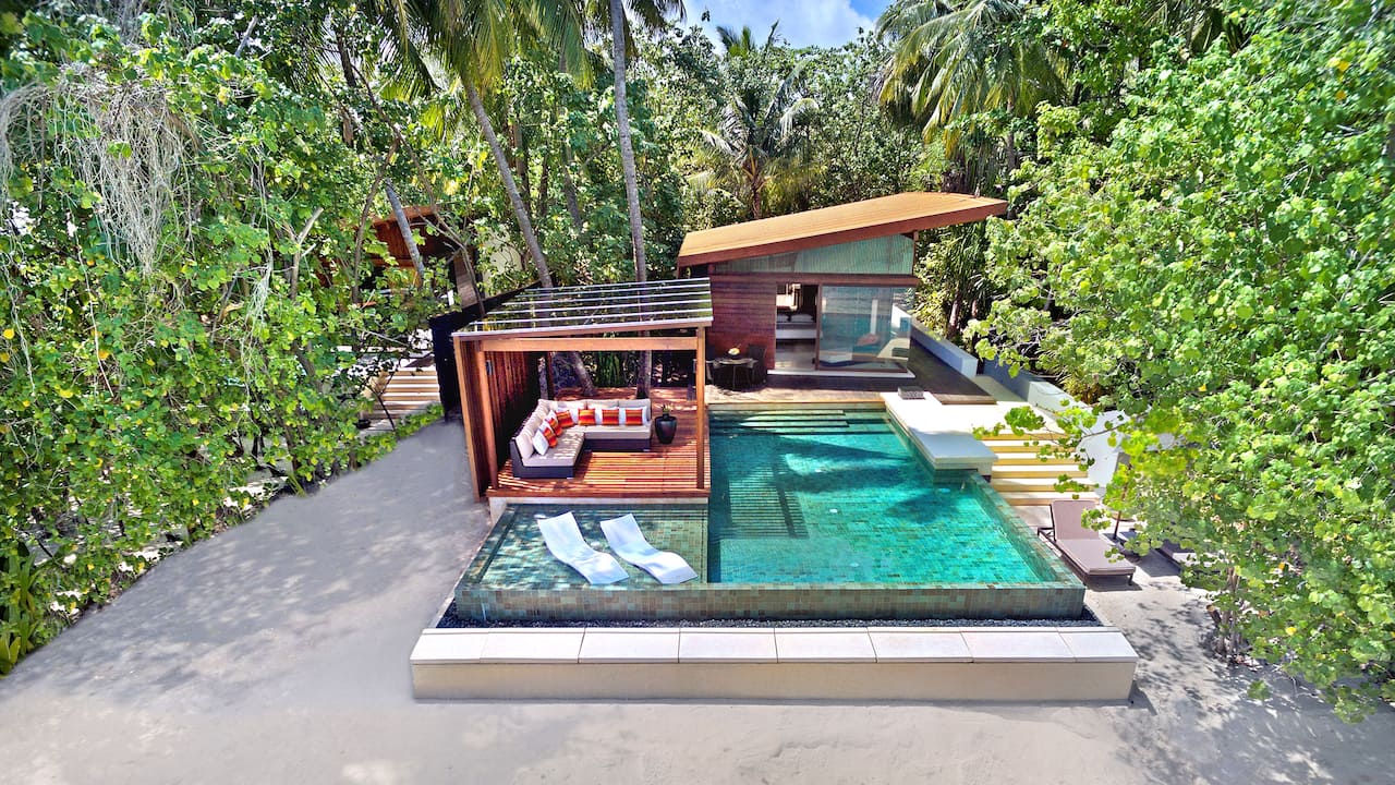 Park Pool Villa Aerial
