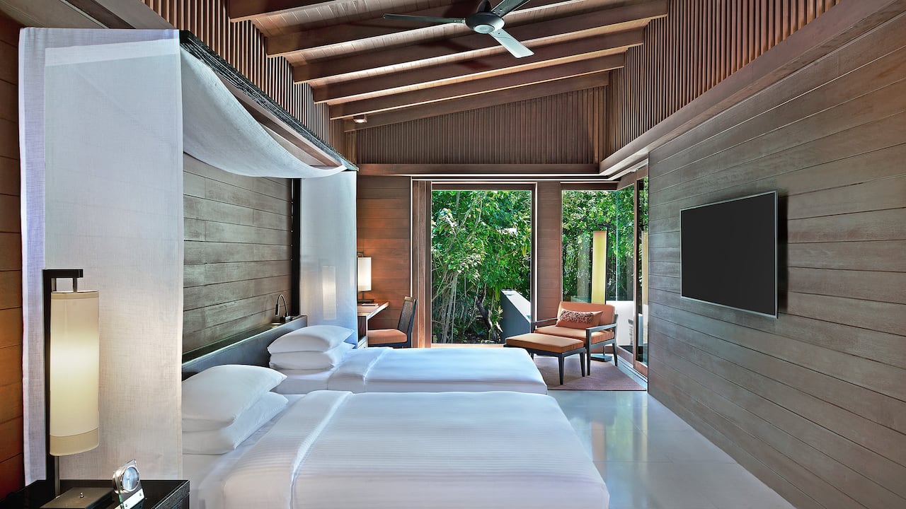 2 Bedroom Park Pool Villa Twin Room