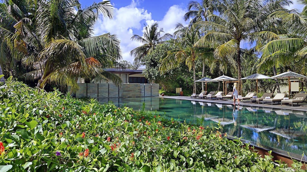 Fresh water pool with