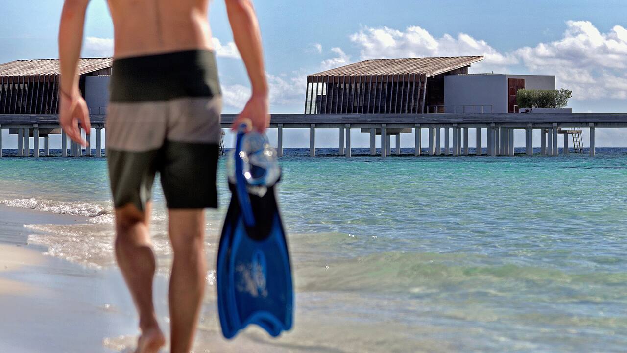 Snorkel At Villa