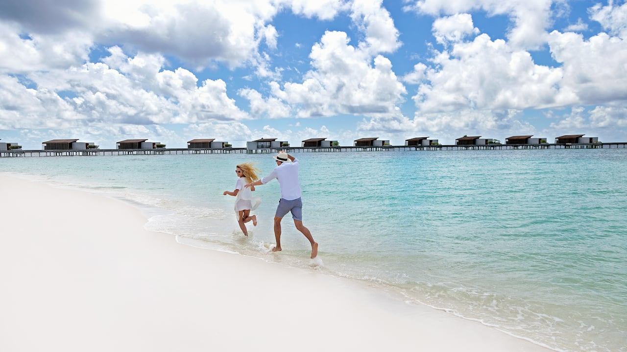 Couple On Beach