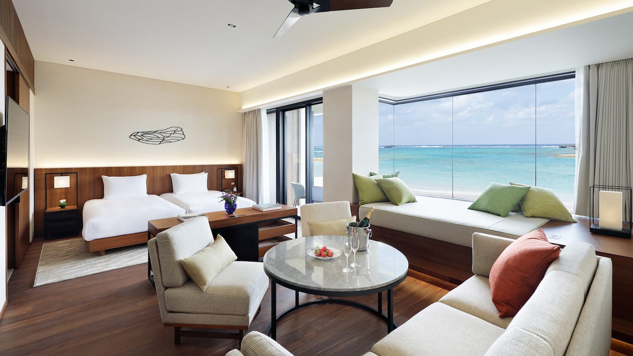 Hyatt Regency Seragaki Island Okinawa Beach Houwe One Bed Room