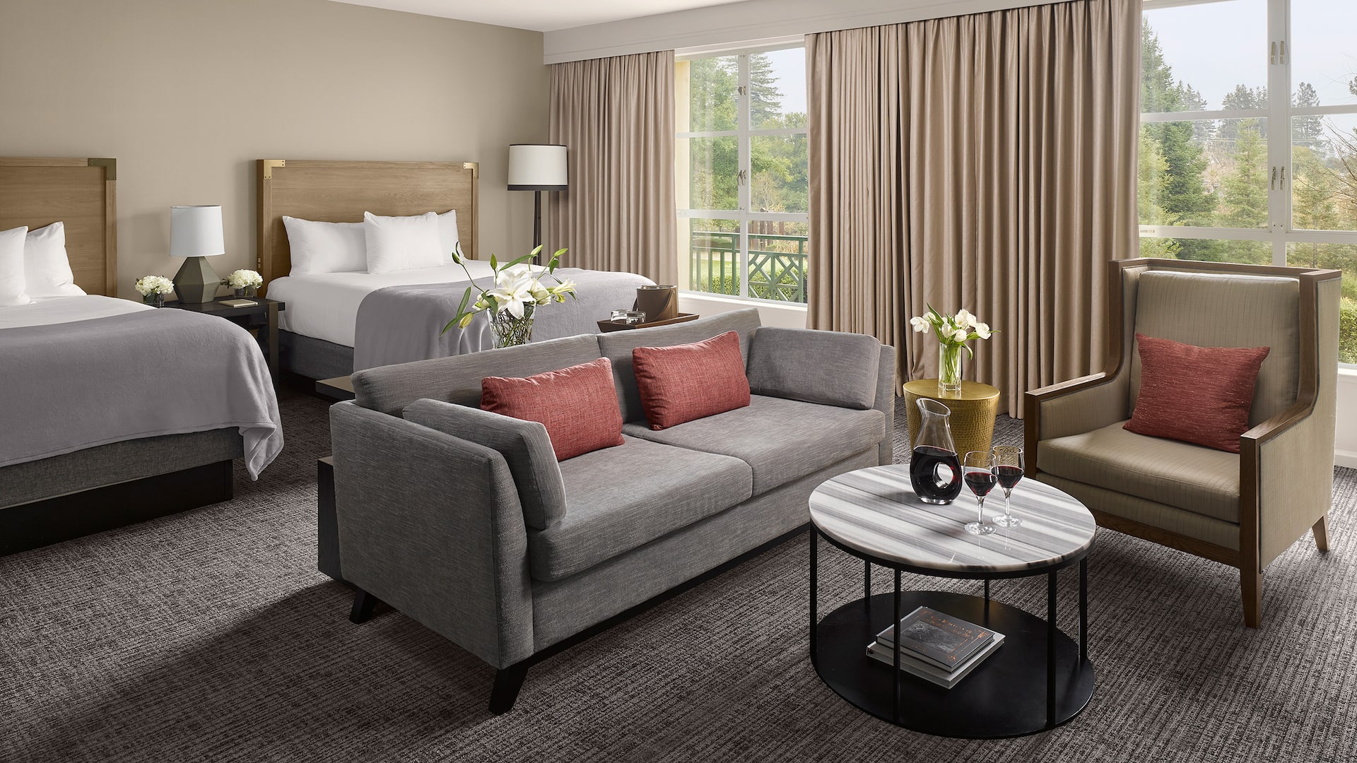 Hyatt Regency Sonoma Wine Country Two Queen Premier