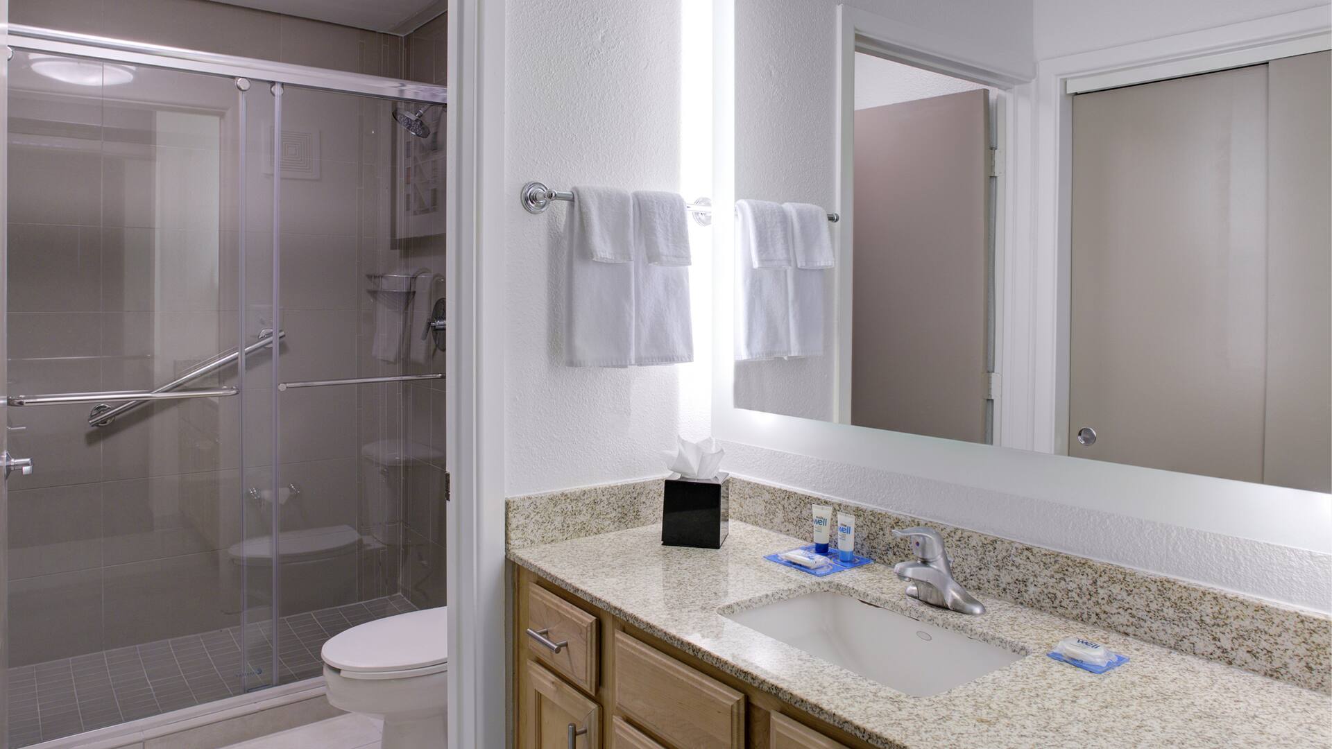 4 of 4 Hyatt House Dallas/Lincoln Park Bathroom Suite
