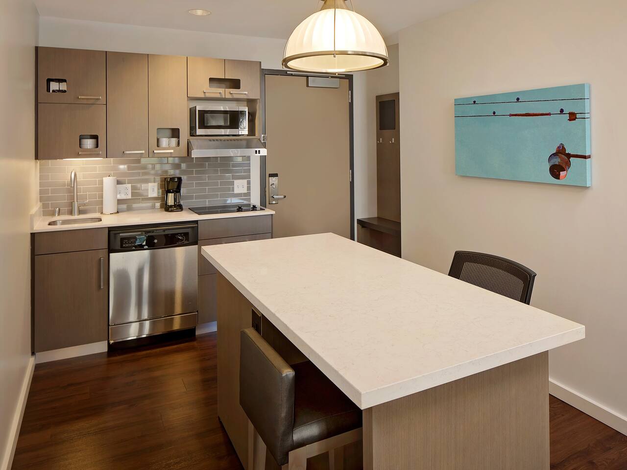 Hyatt House Studio Suite Kitchen