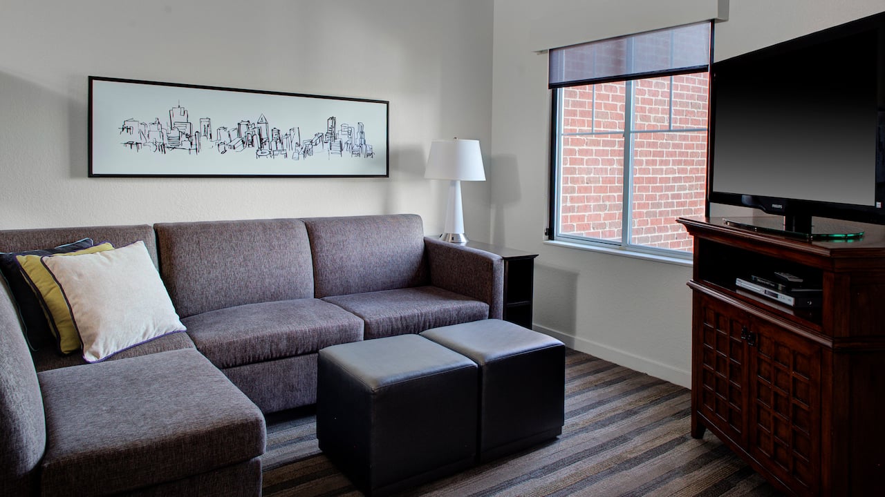 Hyatt House Seating Area