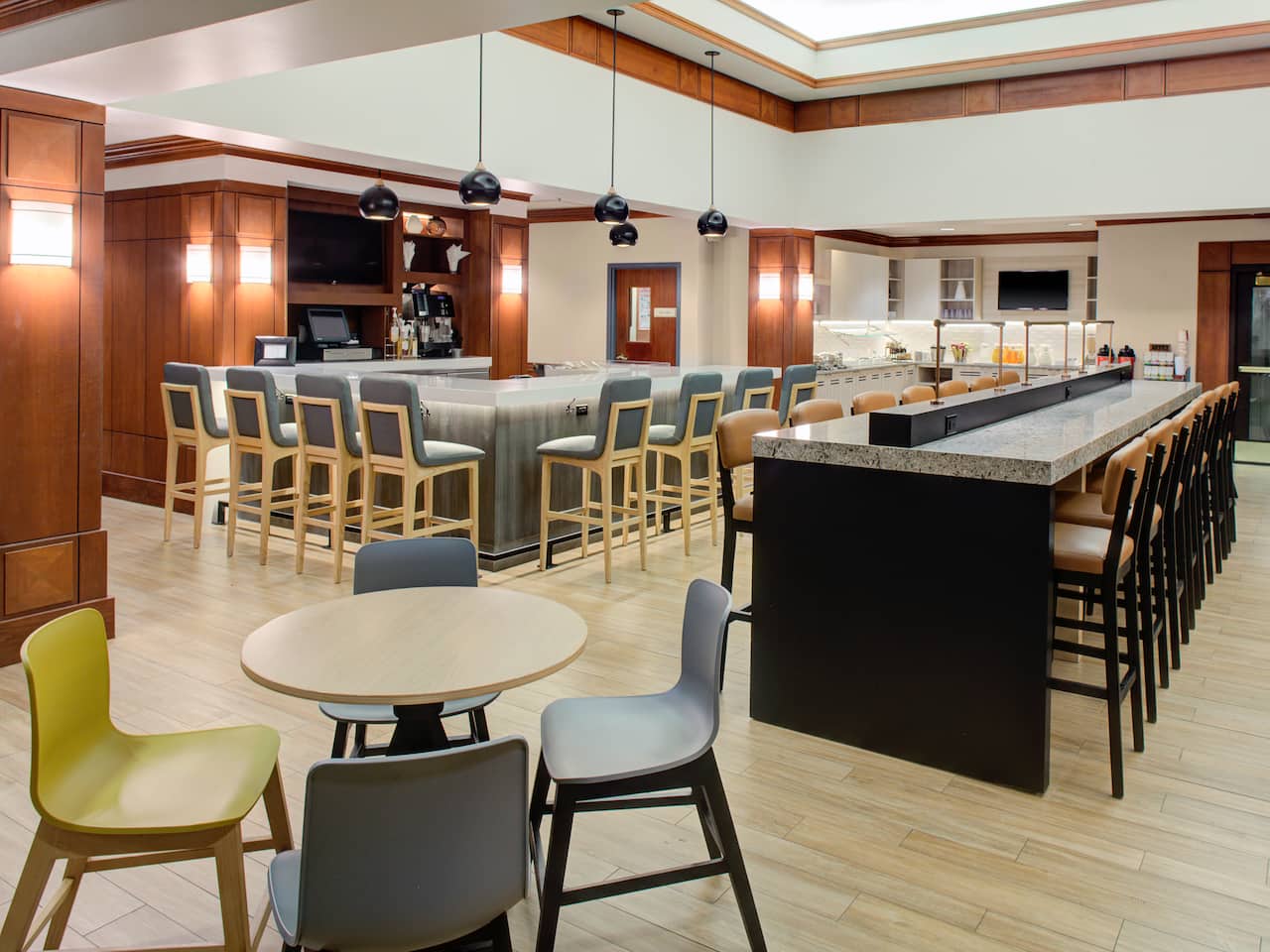 Hyatt House dining area