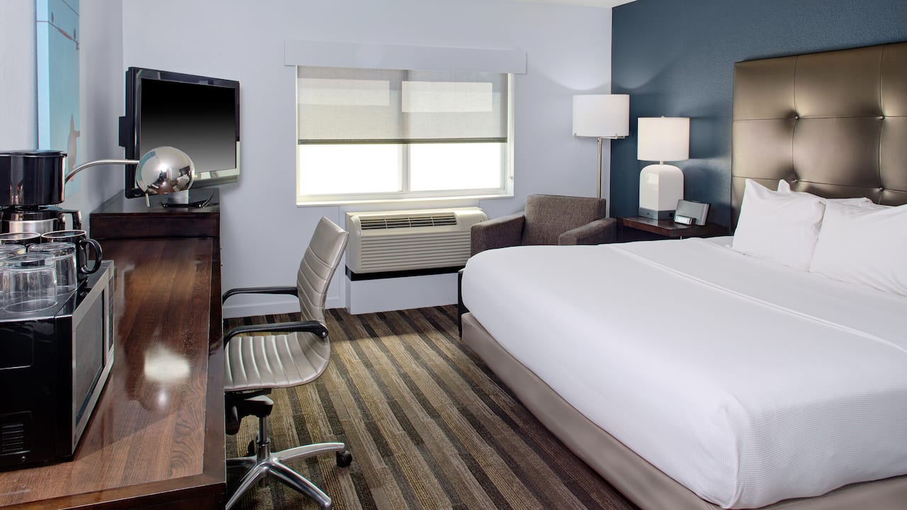 Hyatt House Raleigh Durham Airport King Room Business and Extended Stay Hotel Near RDU Airport
