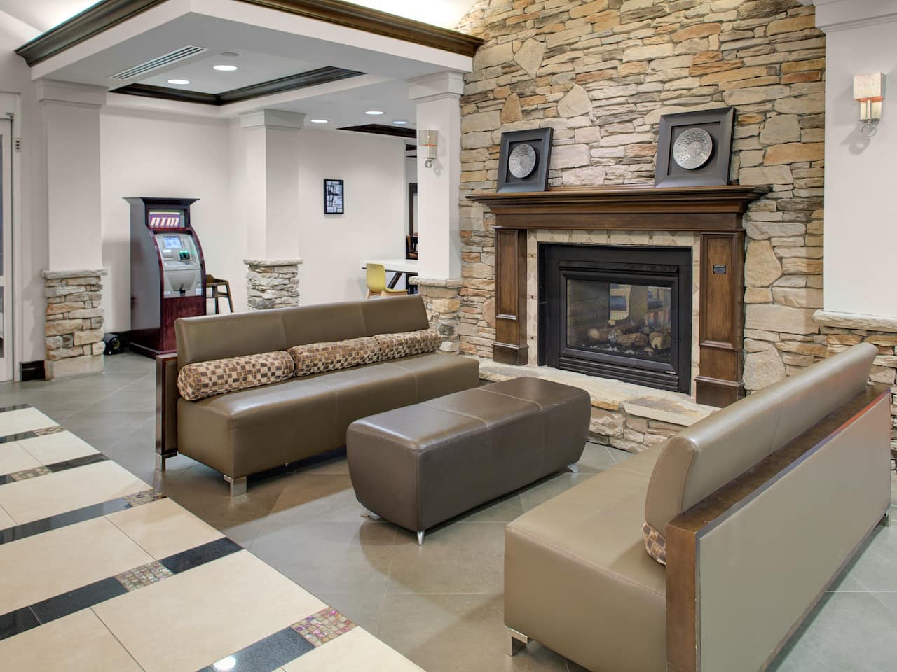 Hyatt House Sterling Dulles Airport North Fireplace