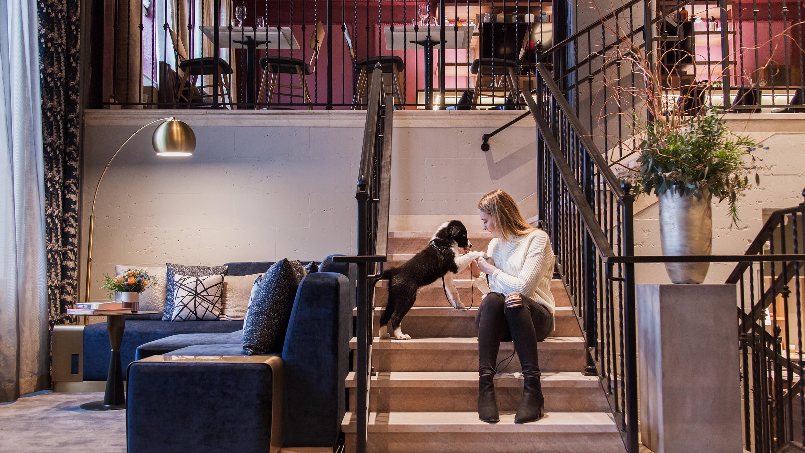 Holston House Nashville Lobby Pet Friendly