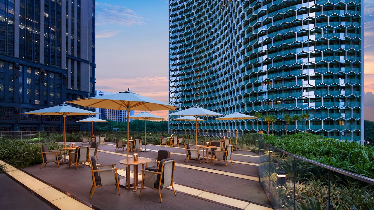 Garden Studio Events Spaces at the Andaz Hotel Singapore