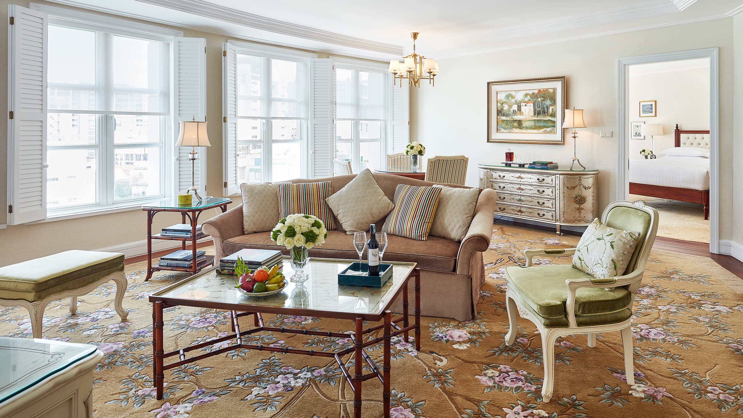 Park Hyatt Saigon Executive Suite Living Room