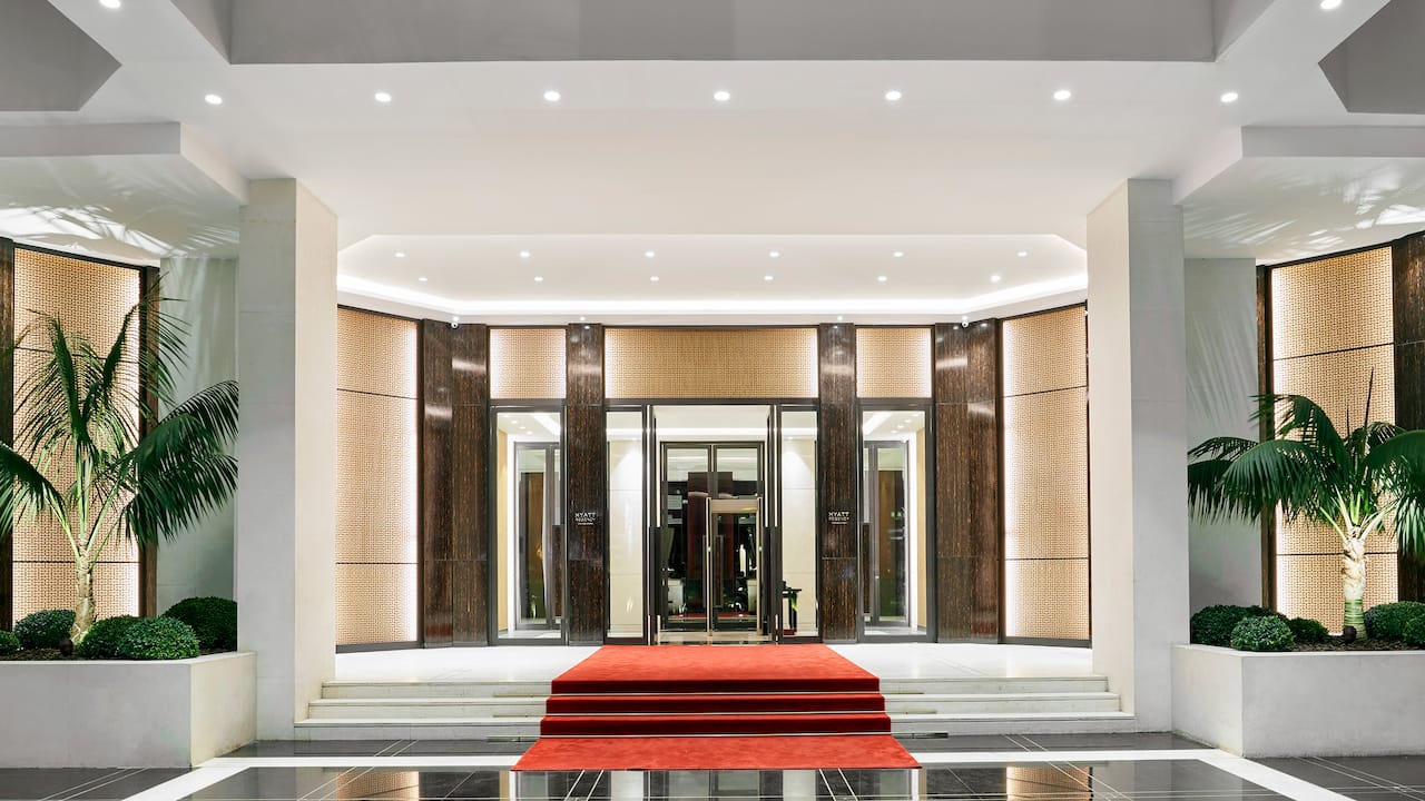 Hyatt Regency Casablanca Entrance