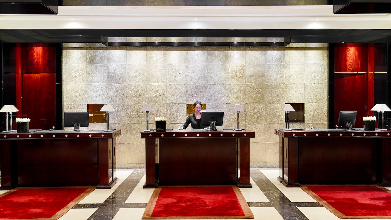 Hyatt Regency Casablanca Front Desk