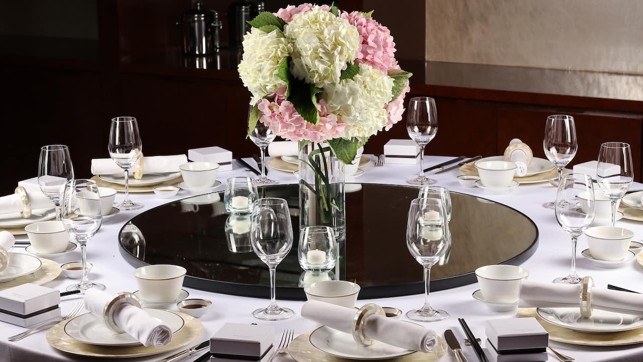 Grand Hyatt Kuala Lumpur - Weddings (Table Setting)