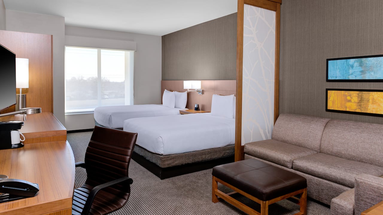 King Bed with sofa bed