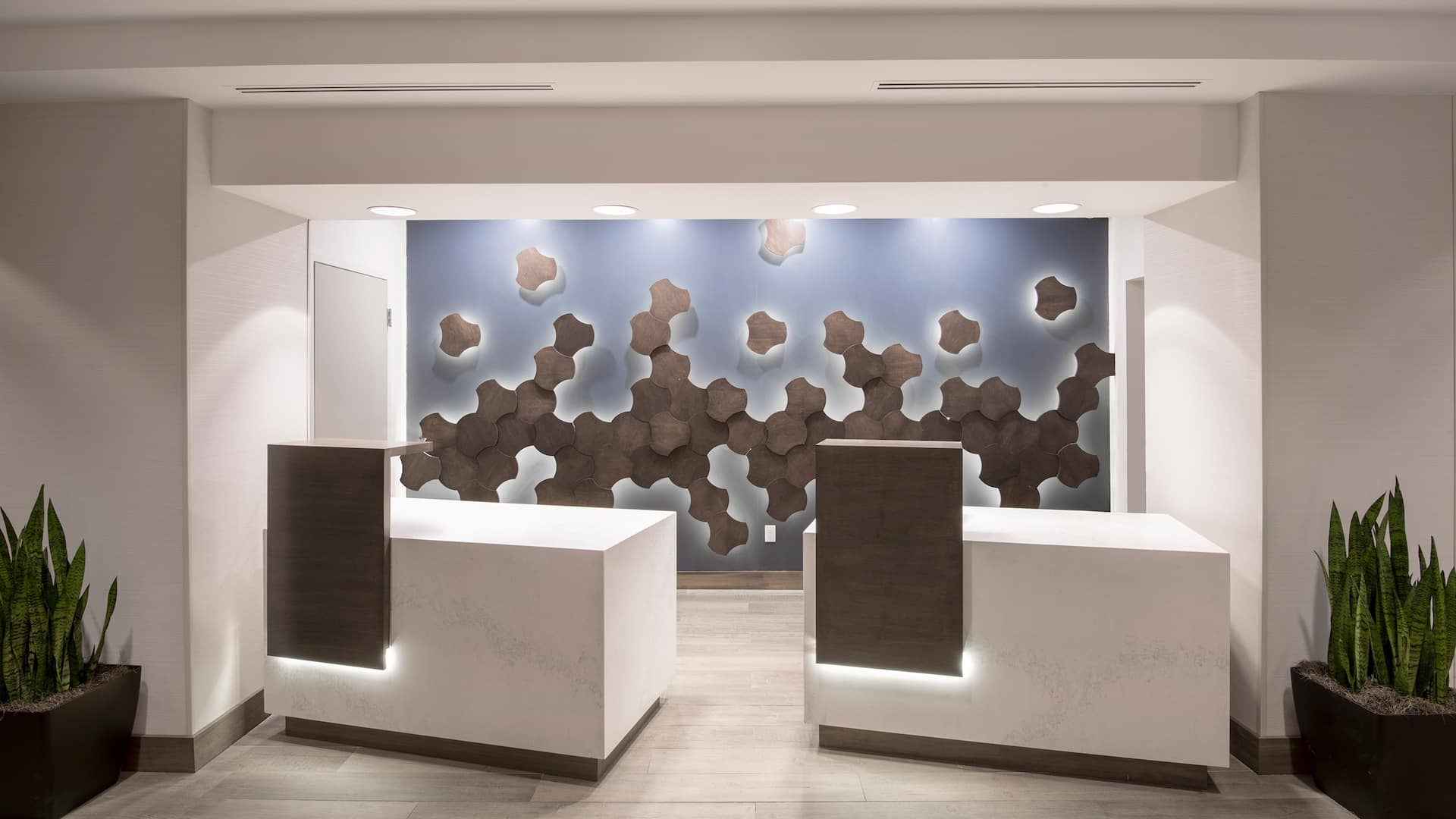 Gallery host area