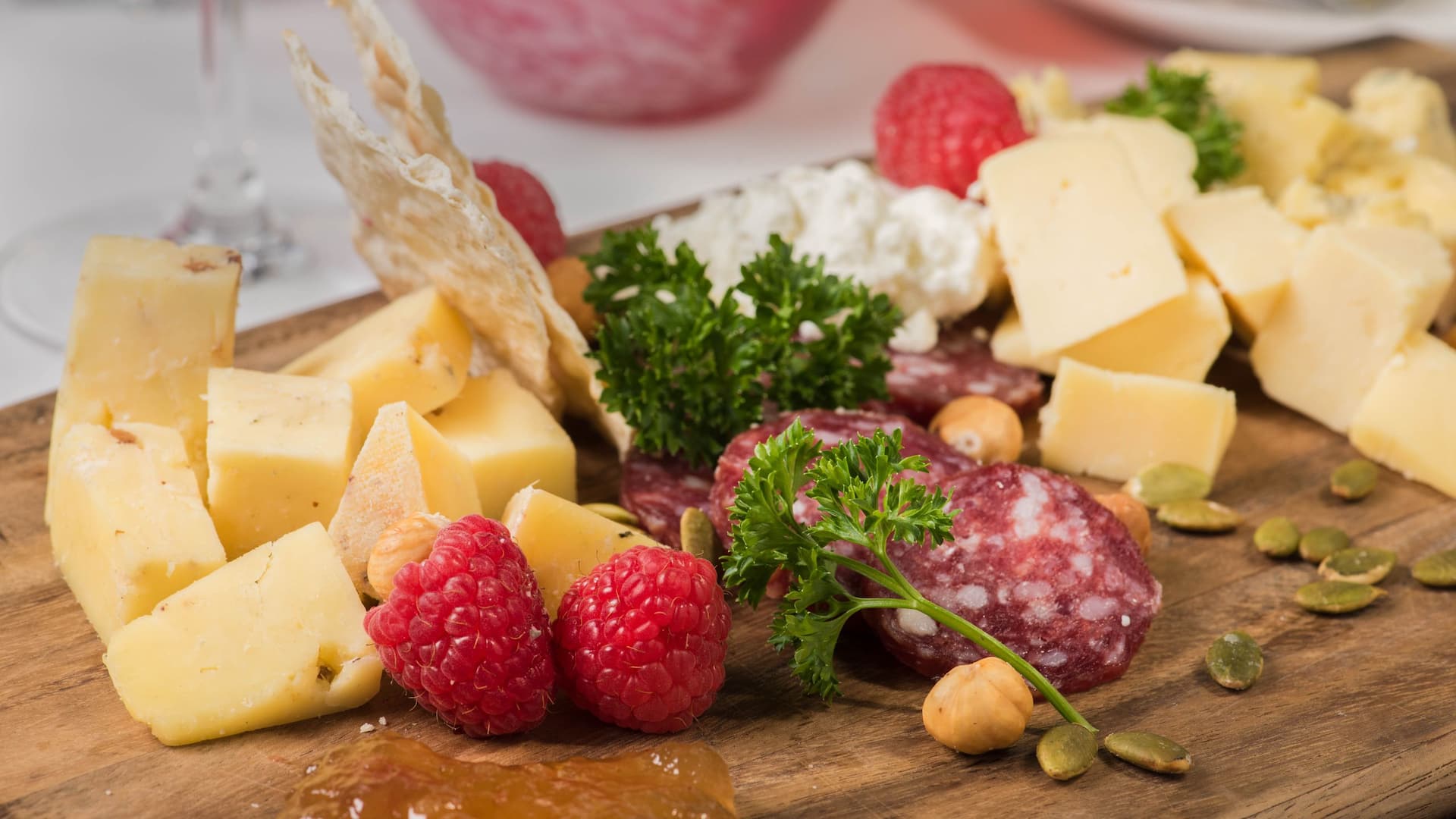 Hyatt Regency Houston Cheese Board