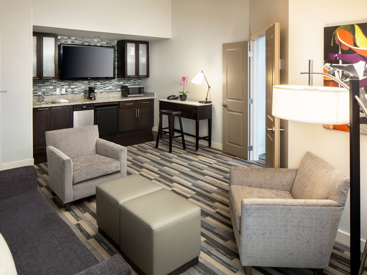 Hyatt House Jewel Suite Living Area