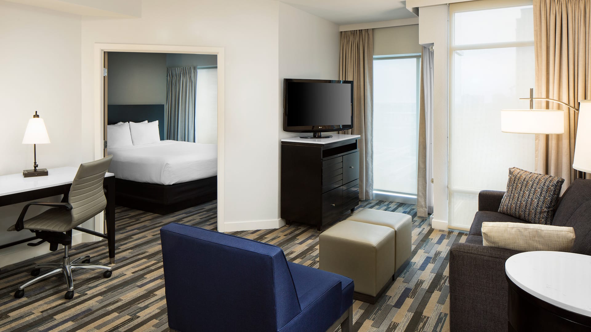 Hyatt House Charlotte/Center City One Bedroom King Suite