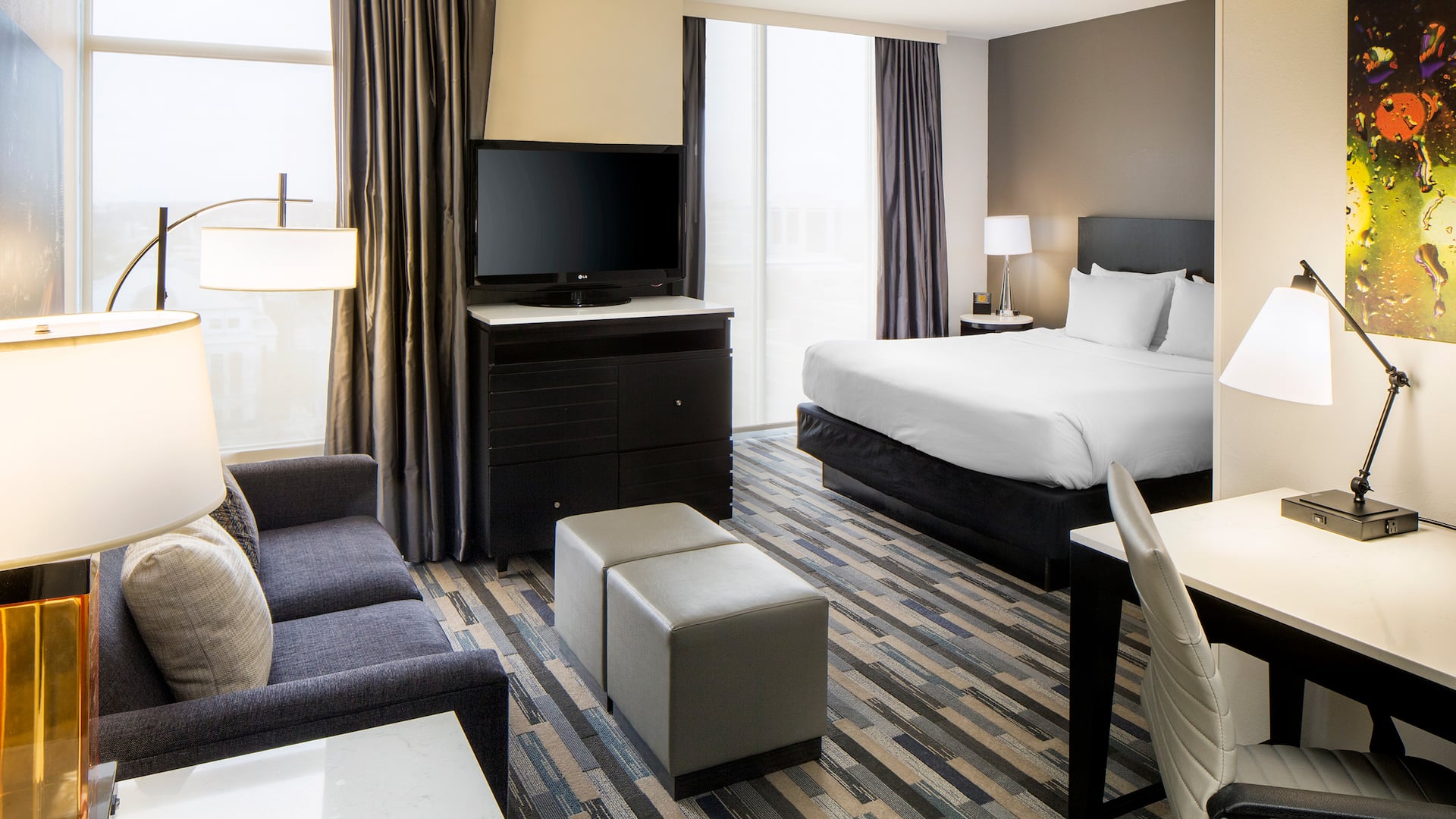 Hyatt House Charlotte/Center City Studio King Suite