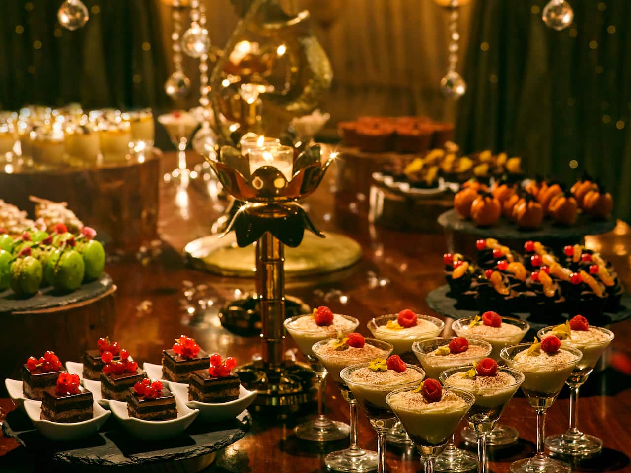 Wedding Dinner Setup