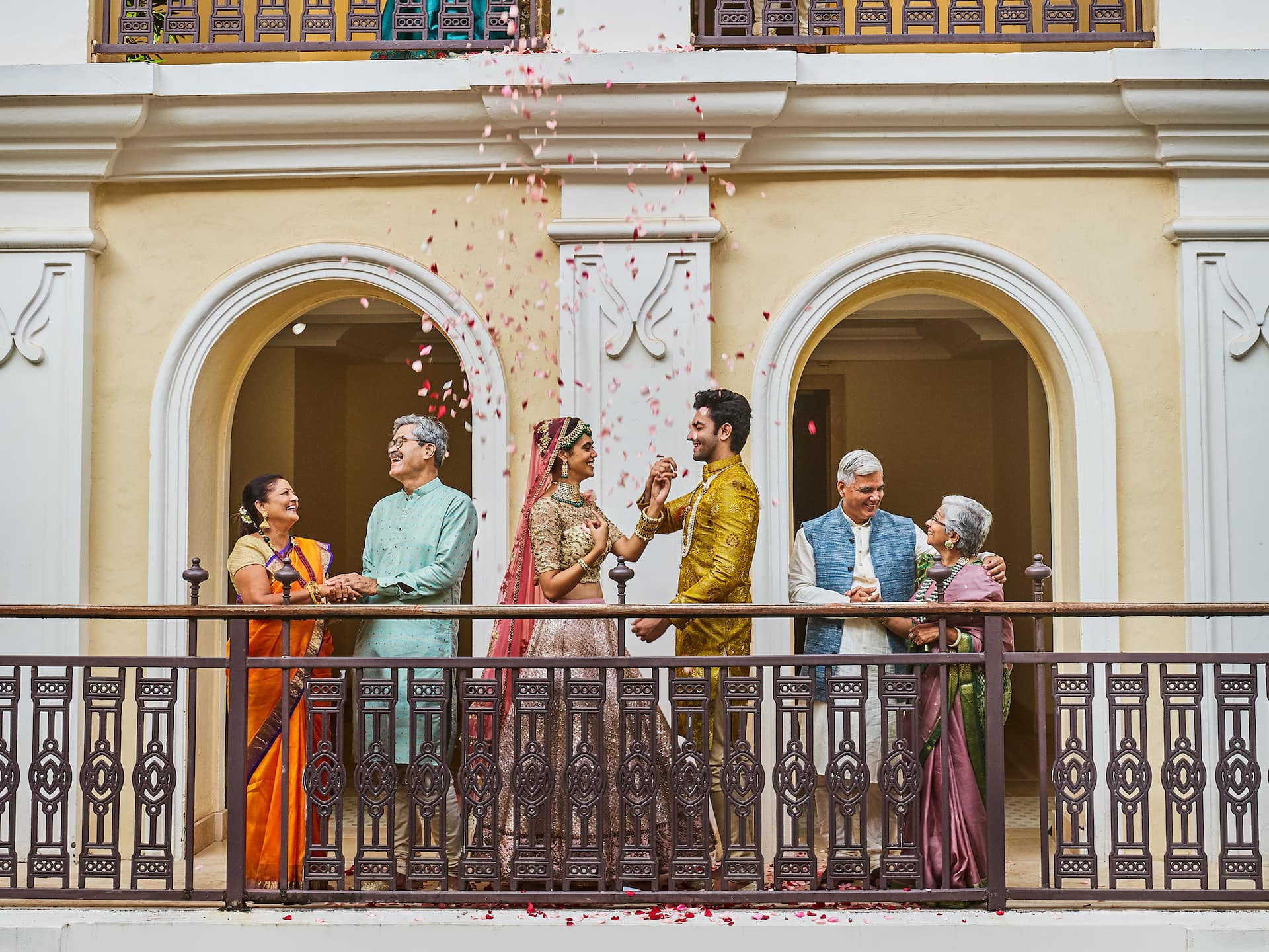 Grand Hyatt Goa Weddings Jarokha Bride Laughing