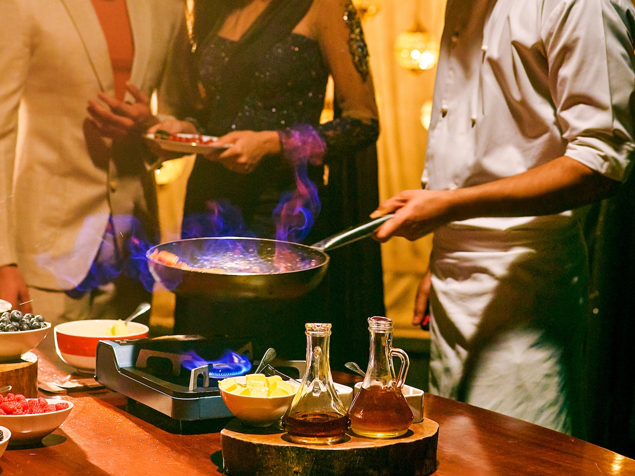 Wedding Food Setup