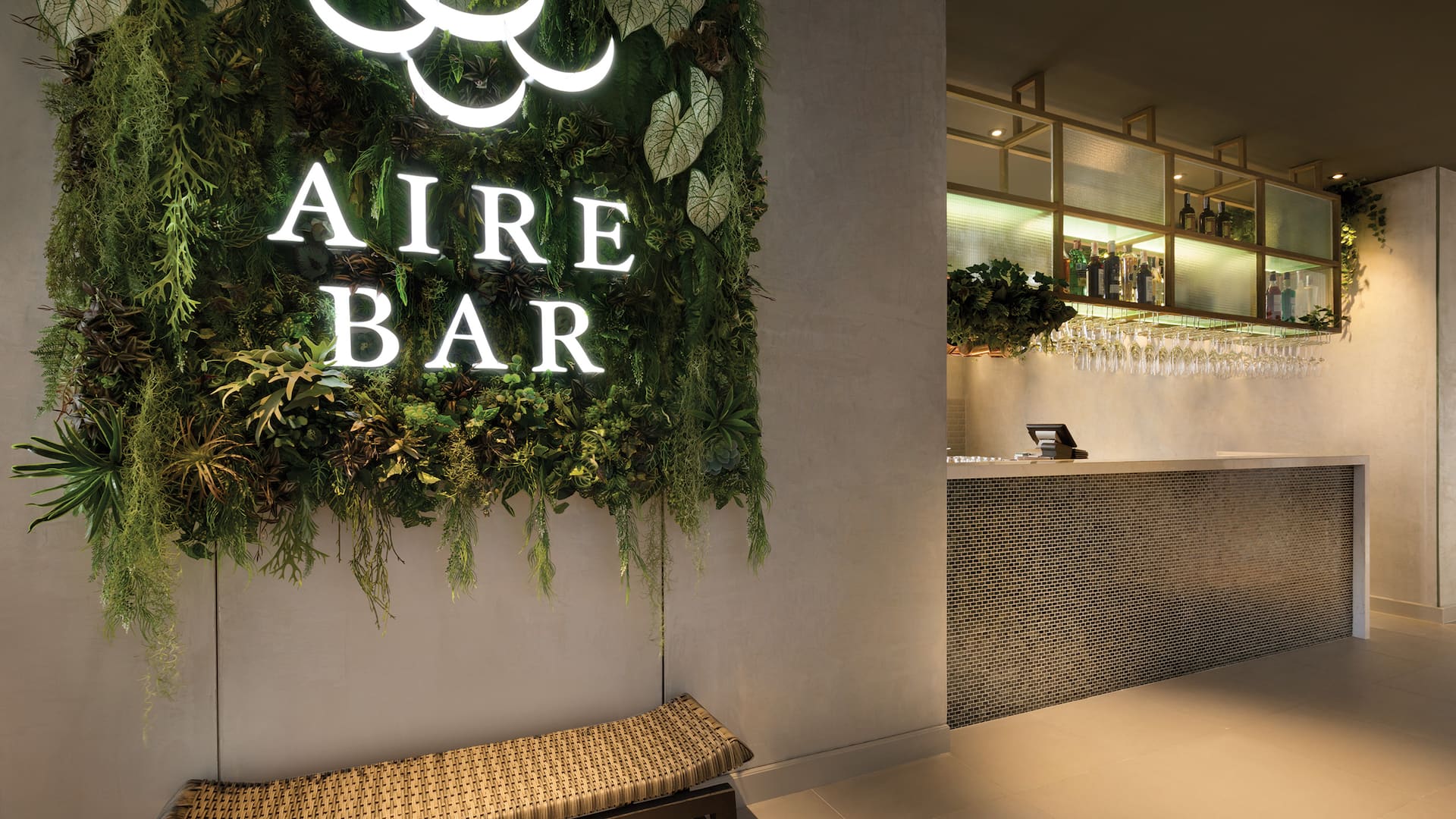 Hyatt Place Bangkok Sukhumvit AIRE BAR Sign