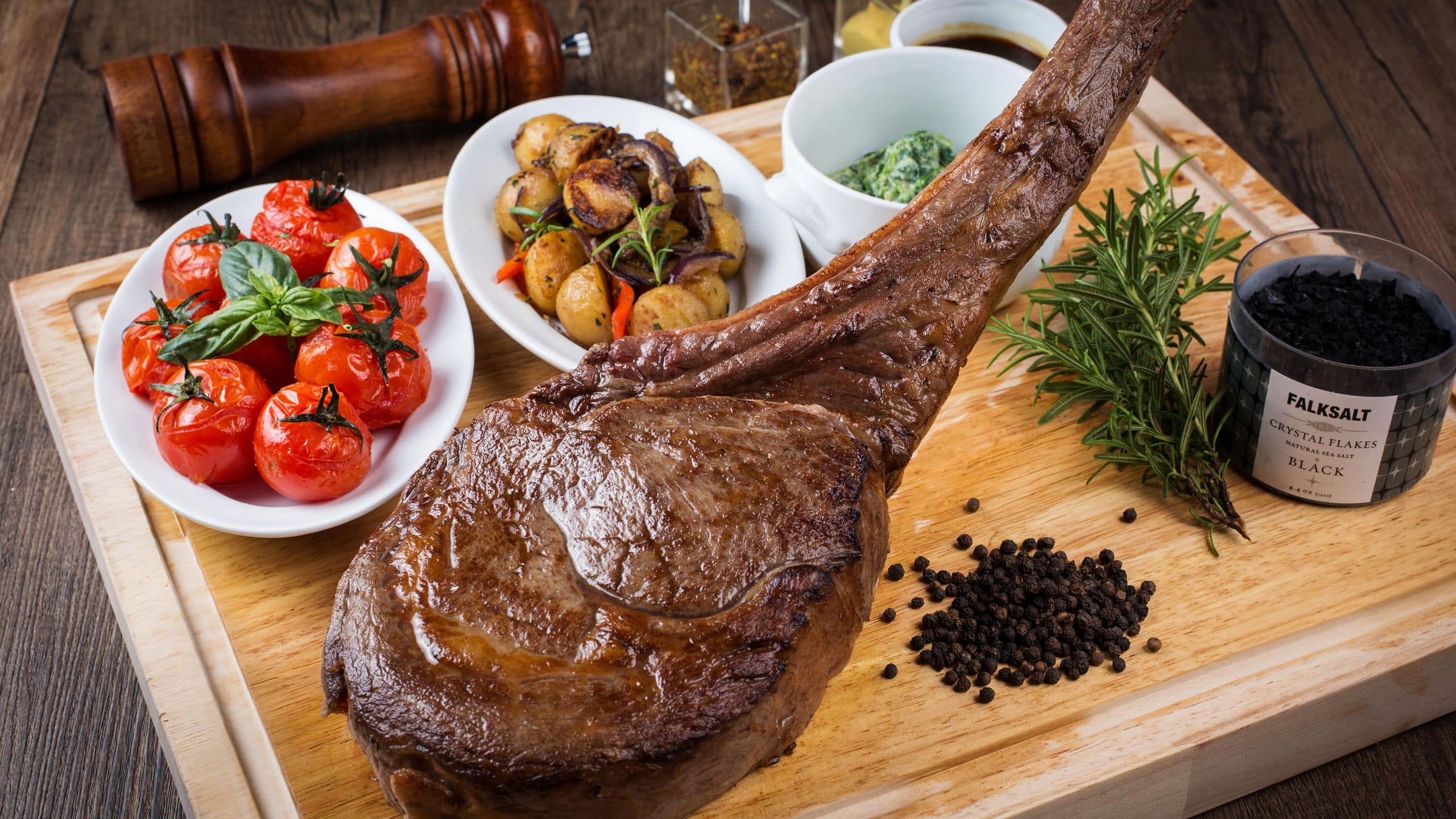 Park Hyatt Beijing Signature Chocolate Wagyu Tomahawk Steak