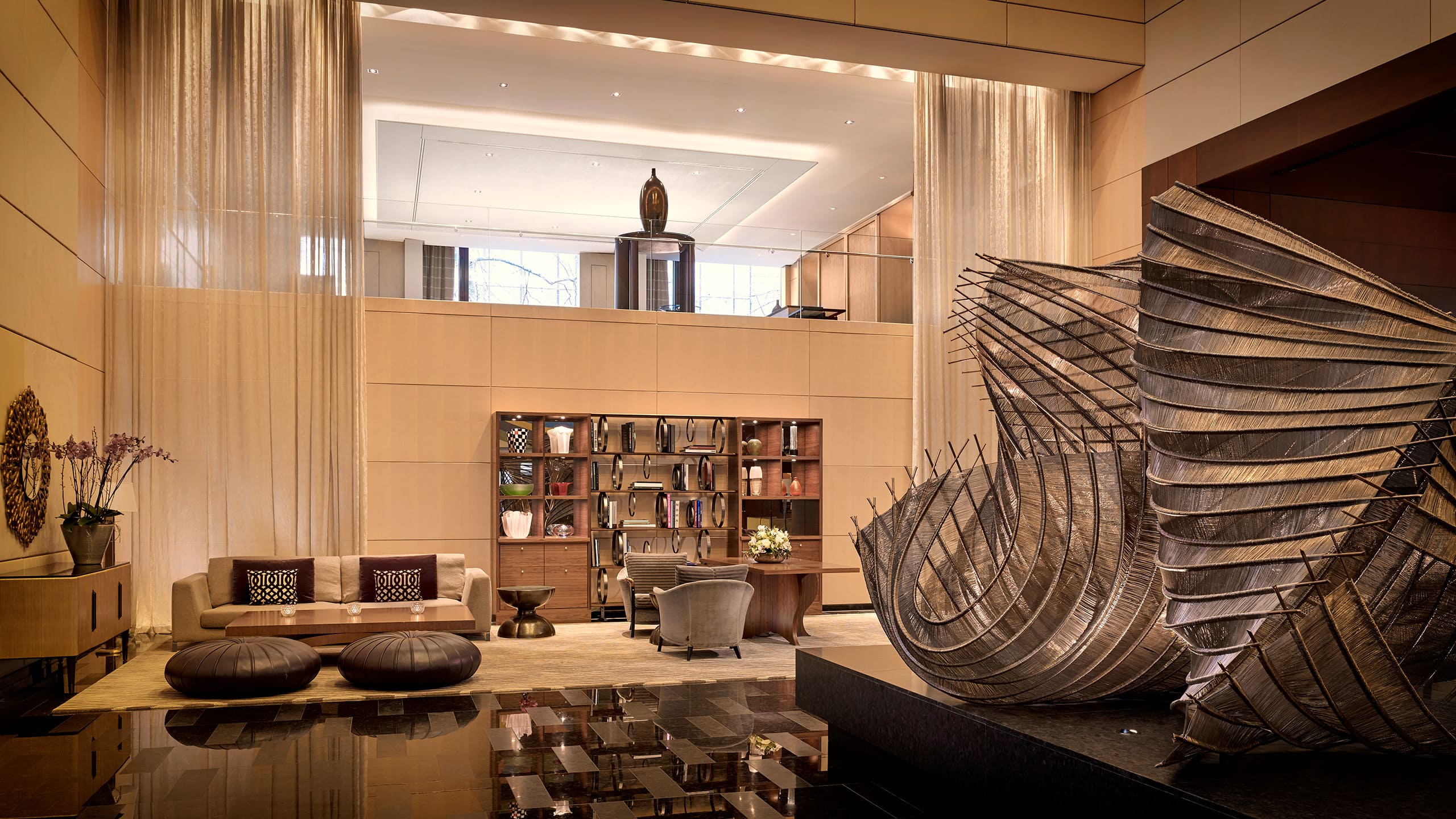 Park Hyatt Zurich Lobby Mezzanine Art