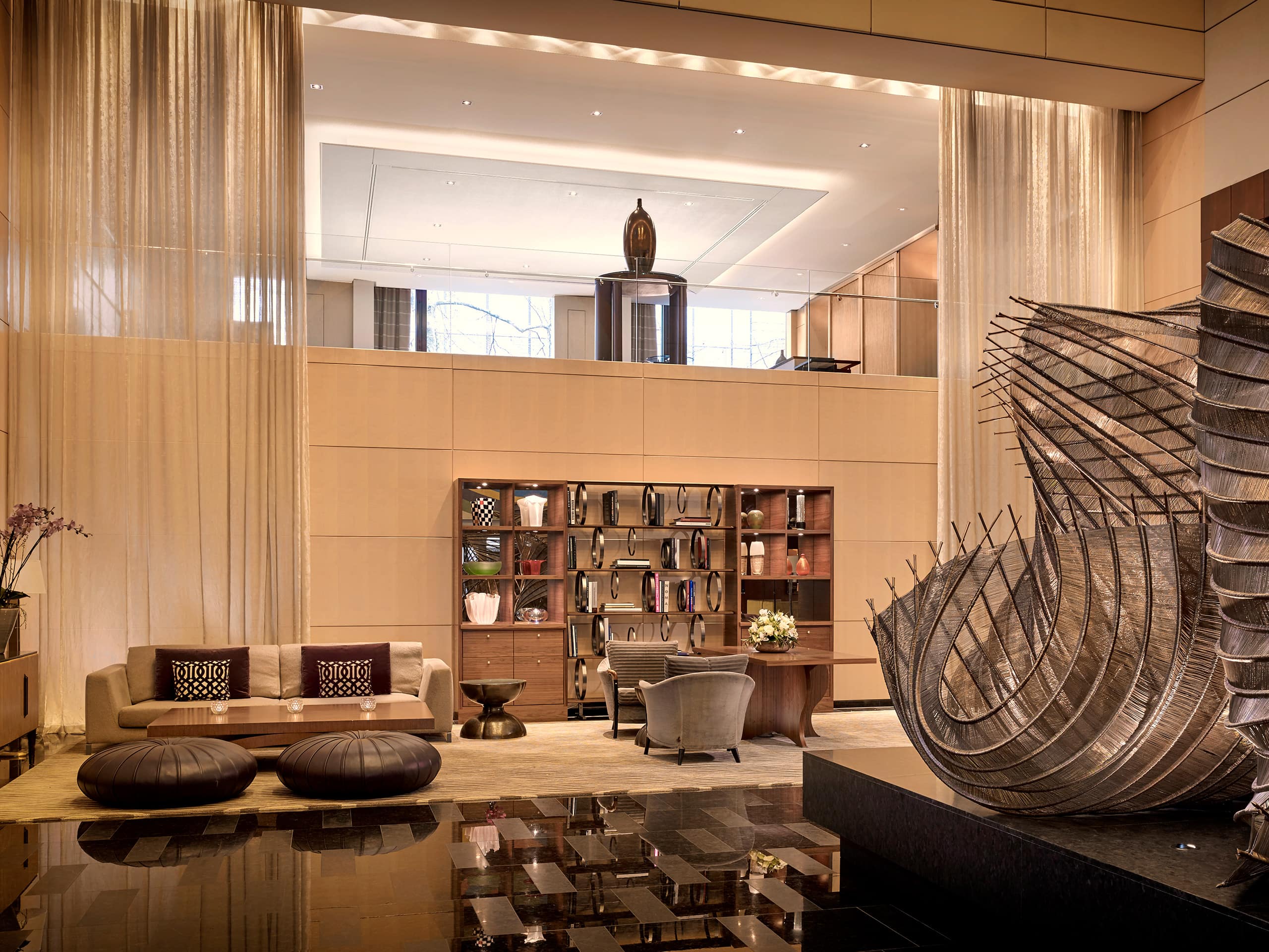 Park Hyatt Zurich Lobby Mezzanine Art
